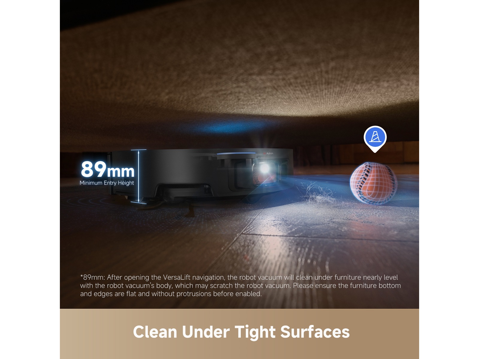 Dreame X50 Ultra Robotdammsugare (svart) Robotdammsugare