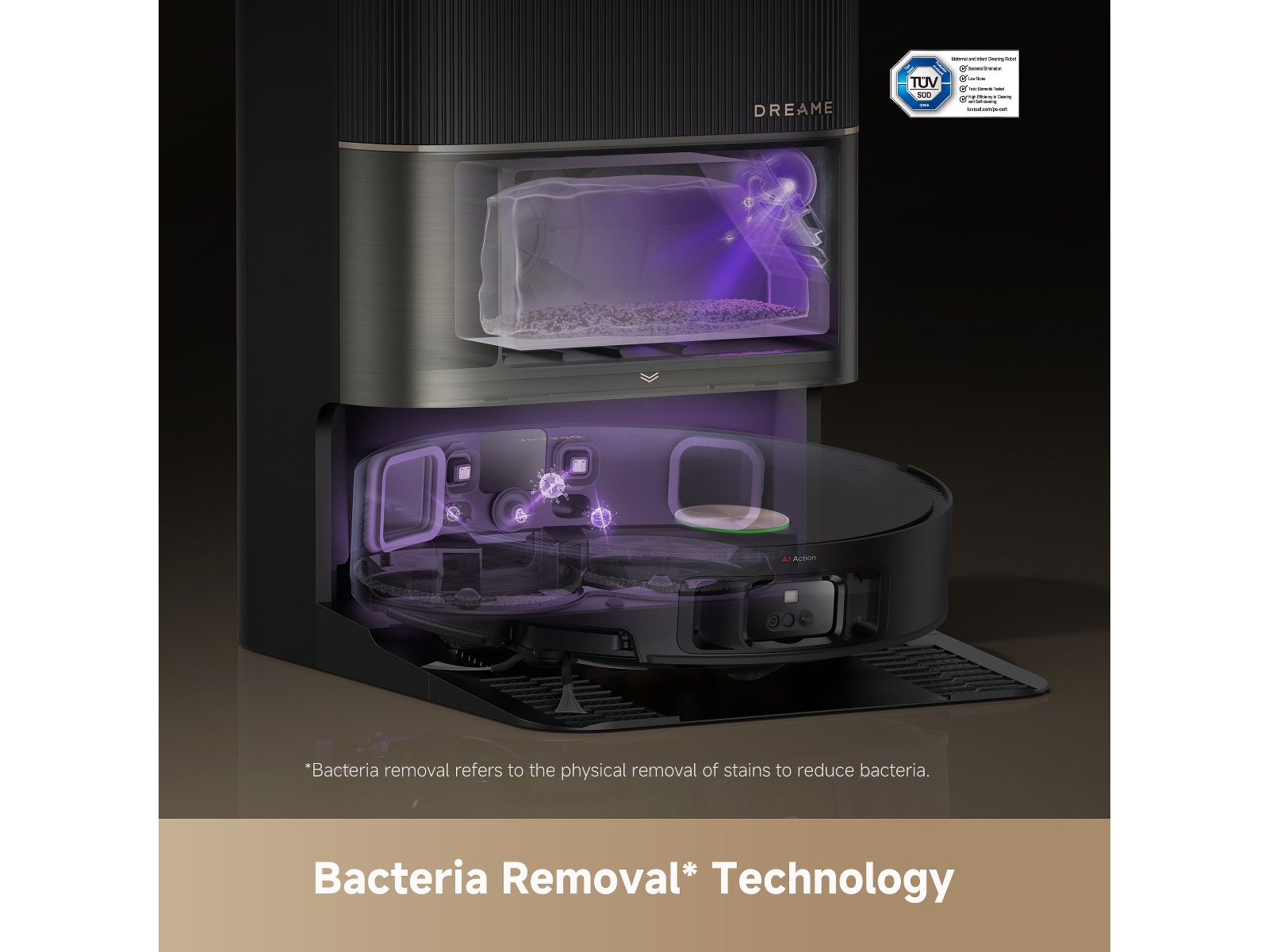 Dreame X50 Ultra Robotdammsugare (svart) Robotdammsugare