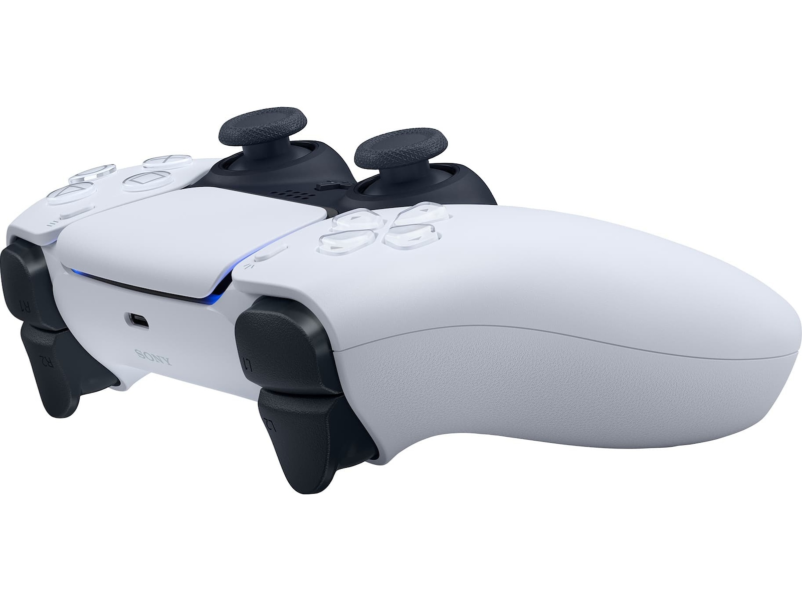 PlayStation 5 DualSense-kontroller V2 (Vit) Tillbehör till PS5