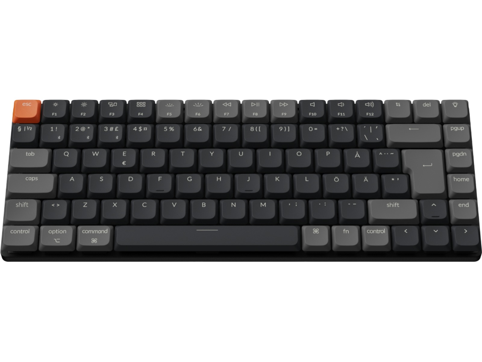 Keychron K3 V3 RGB Aluminium QMK Low Profile 2.0 Super Brown trådlös tangentbord -B-Grade Demo tangentbord