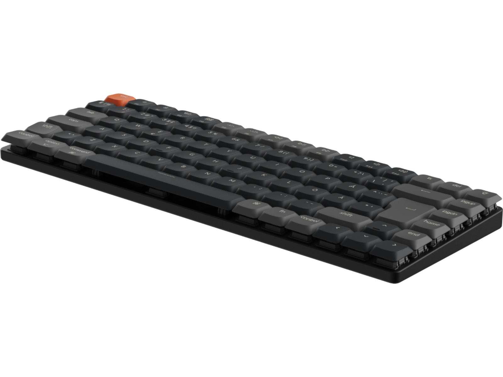 Keychron K3 V3 RGB Aluminium QMK Low Profile 2.0 Super Brown trådlös tangentbord -B-Grade Demo tangentbord
