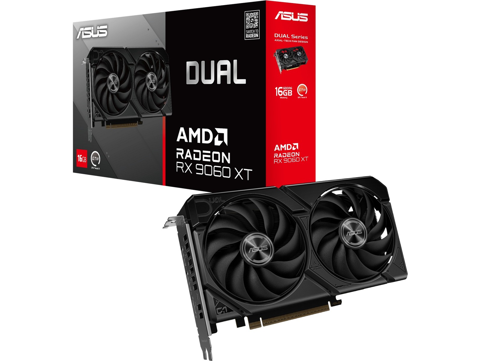 DUAL-RX9060XT-16G Grafikkort
