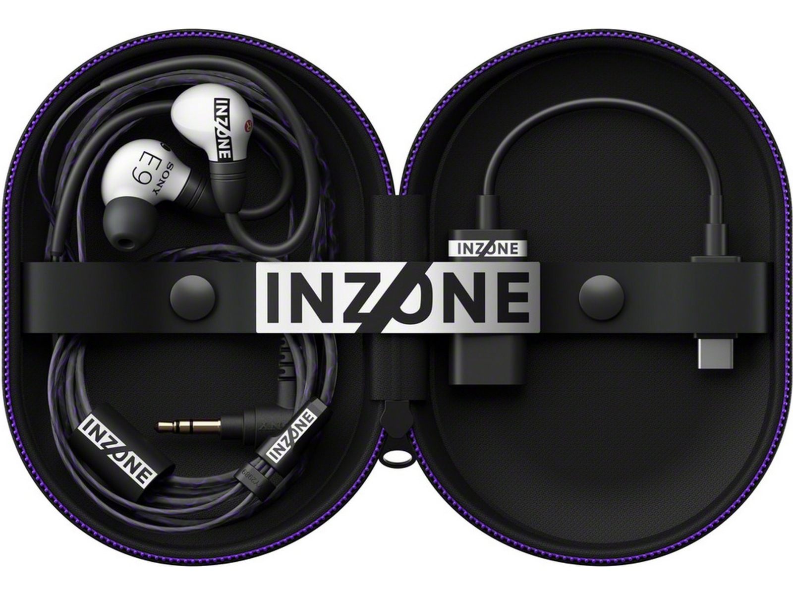 Sony INZONE E9 In-Ear Gaming Headphones, White In-ear hörlurar