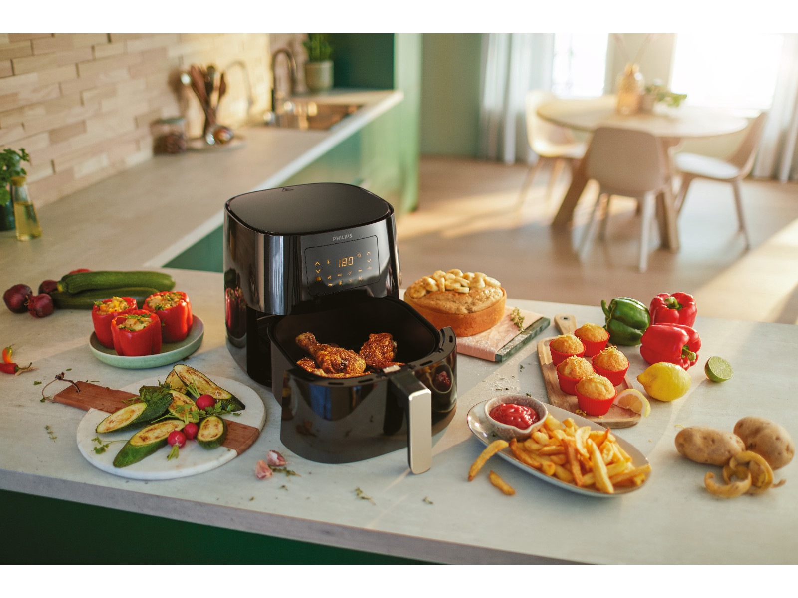 Philips 3000 series XL Airfryer HD9270/93 6,2 liter Airfryer