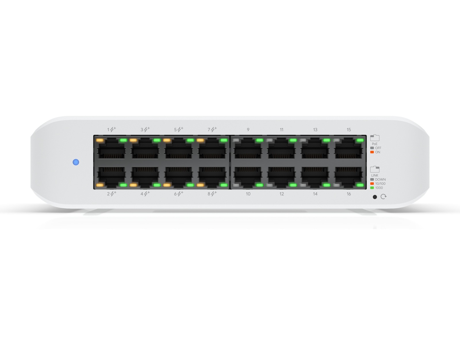Ubiquiti UniFi Switch Lite 16 PoE Switchar