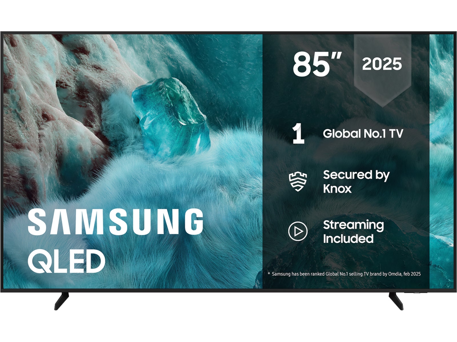 Samsung 85" Q7FA QLED 4K Smart TV (2025) + soundbar 50 - 59 tums TV