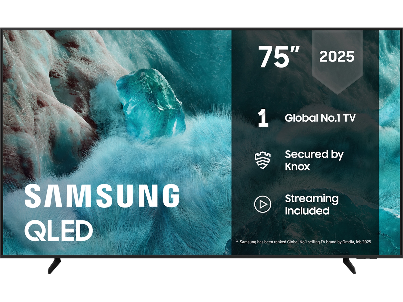 Samsung 75" Q7FA QLED 4K Smart TV (2025) + soundbar 50 - 59 tums TV