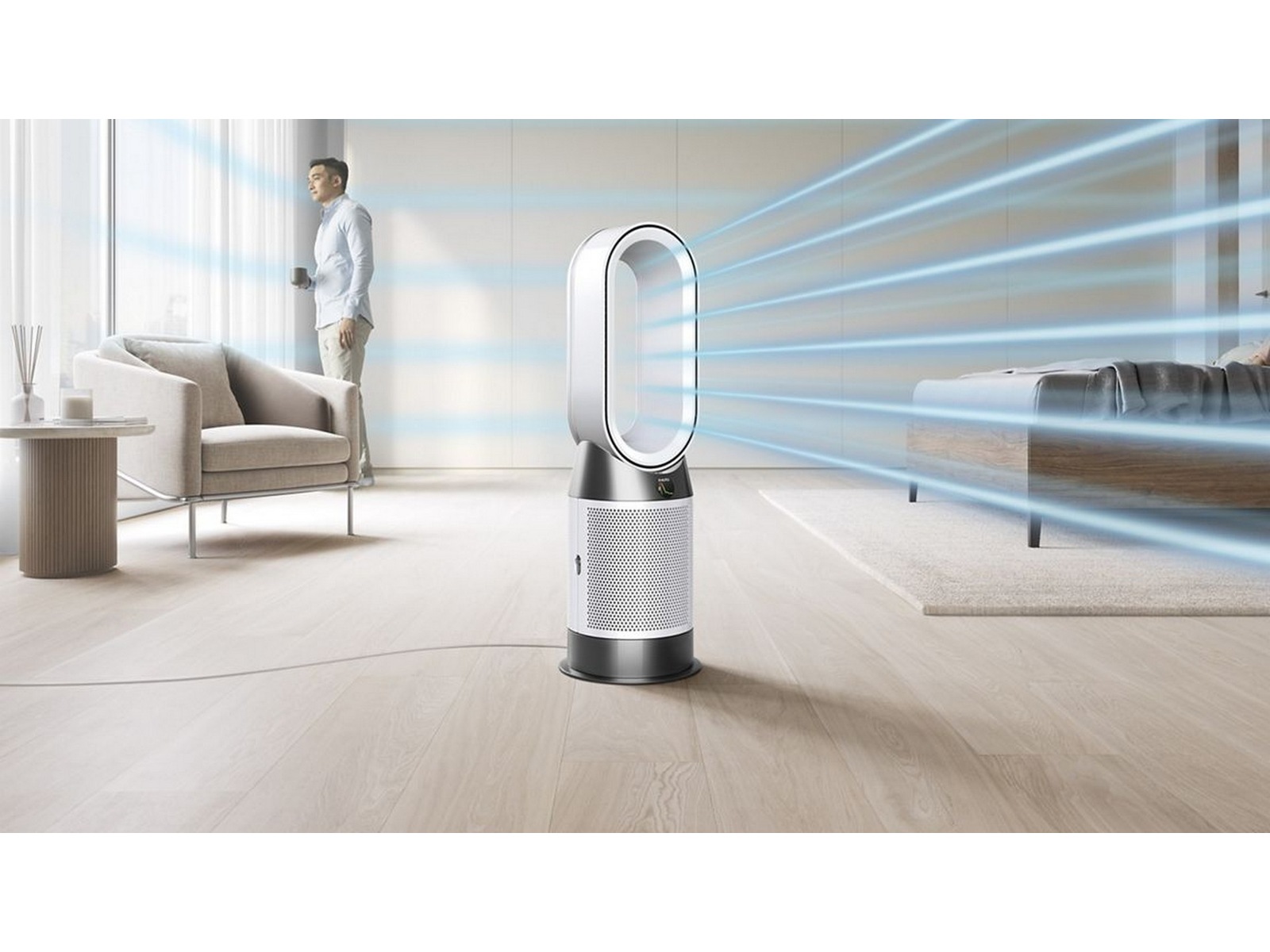 Dyson Purifier Hot + Cool HP11 (vit) Luftrenare