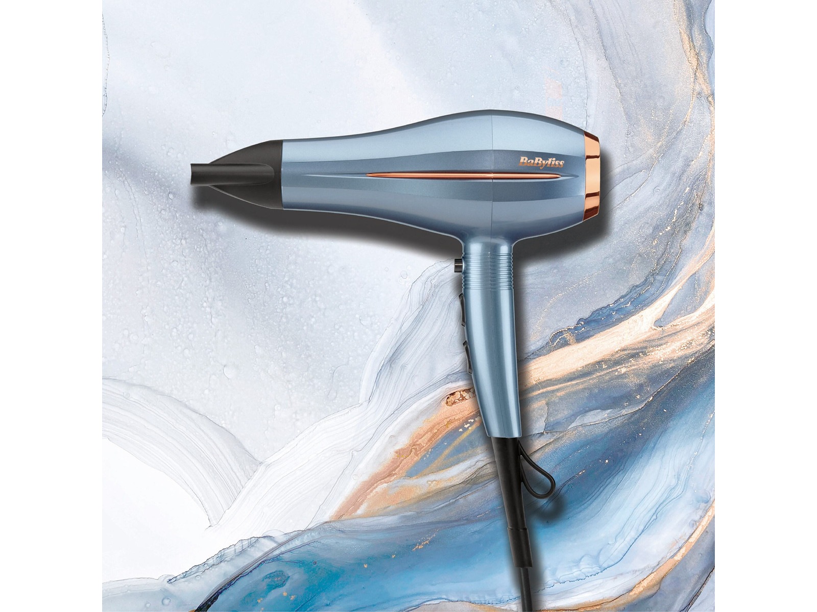 BaByliss Denim Luxe Plattång + Hårfön Hårvård & styling