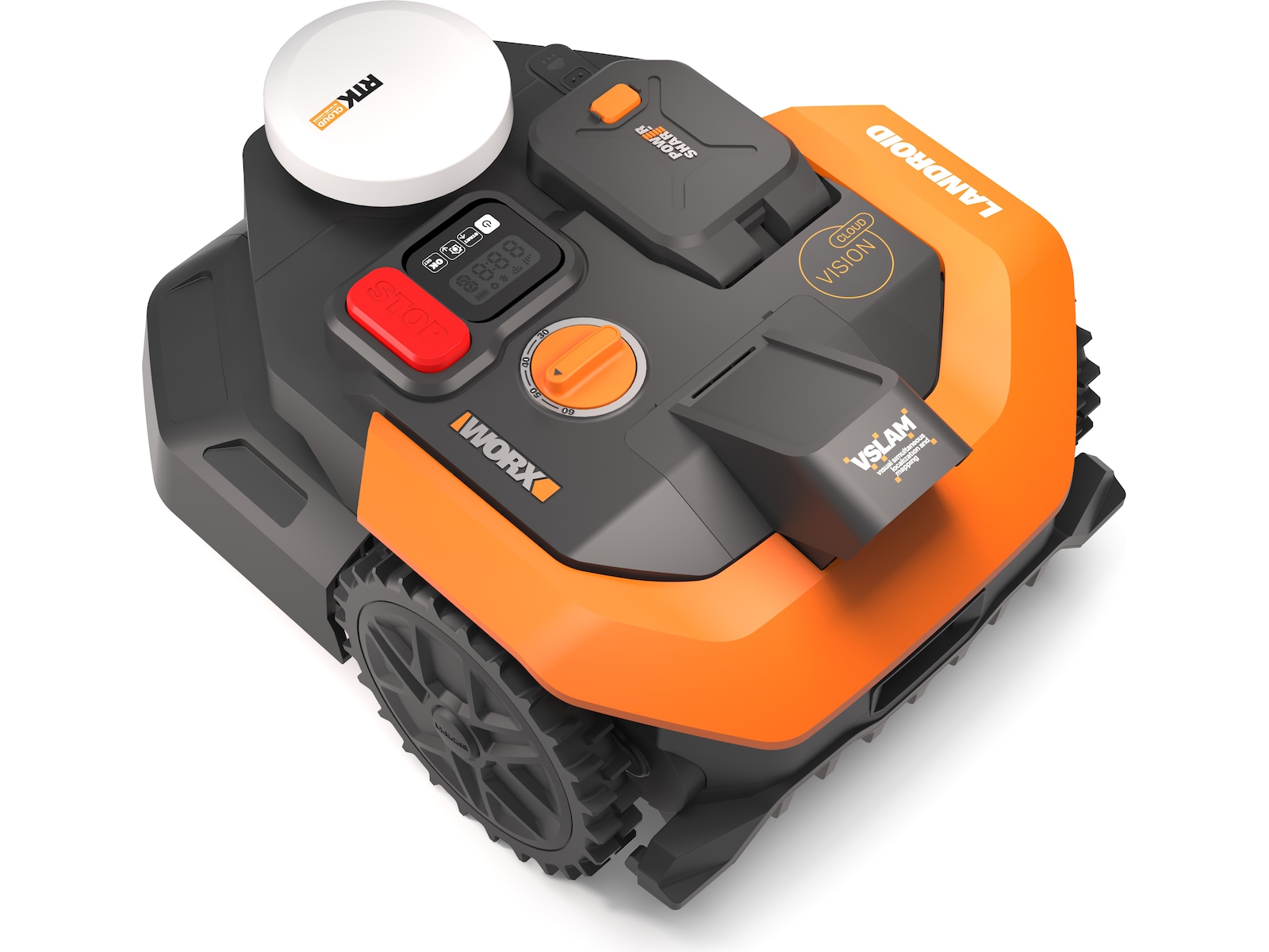 Worx WR305E Landroid Vision Cloud 500m² Robotgräsklippare