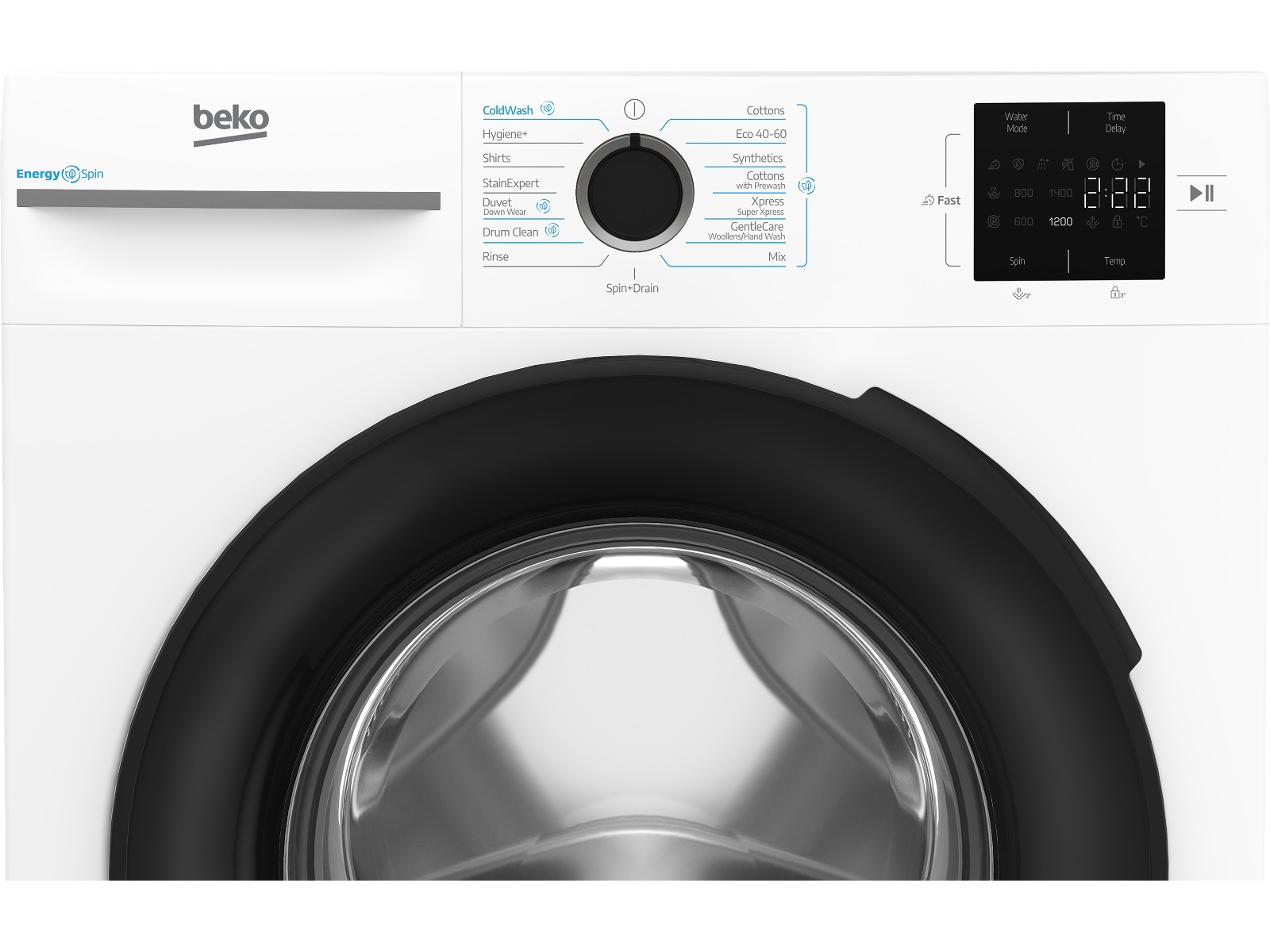 Beko KBM3WFT31041W tvättmaskin 10 kg + KBM3TF31023W torktumlare 10 kg Tvättmaskin