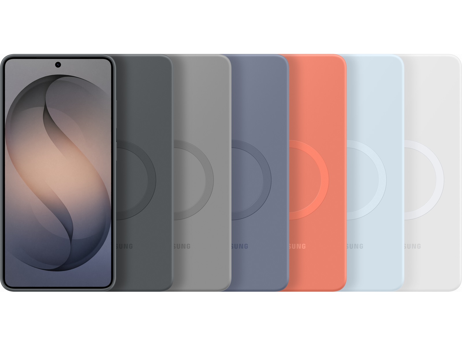 Samsung Galaxy S26 Ultra Magnet Silikonskal (svart) Skydd