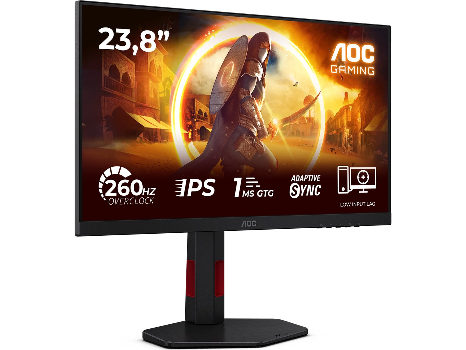 AOC 24" gamingskärm 24G4ZR Datorskärm