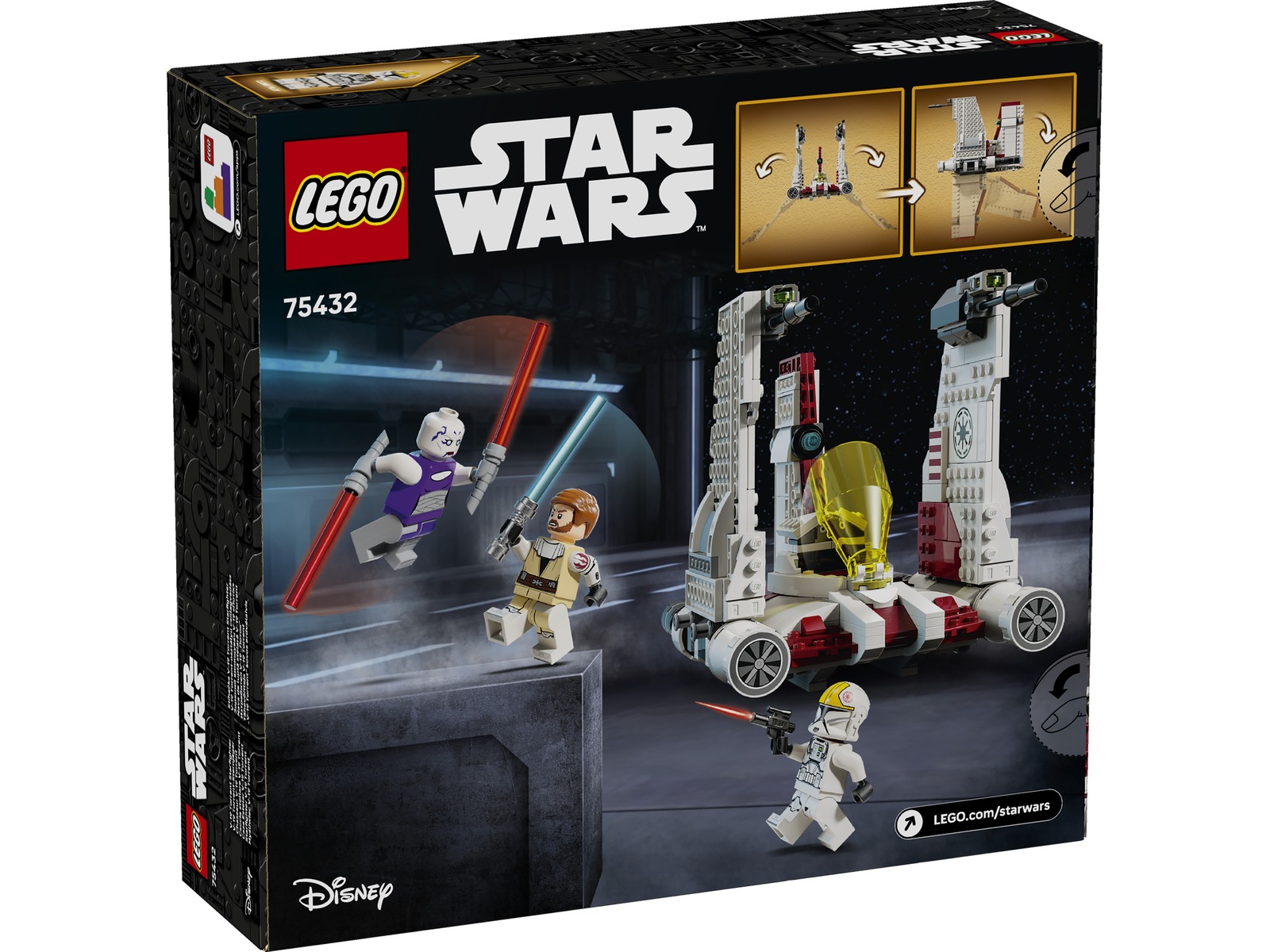 LEGO Star Wars: The Clone Wars V-19 Torrent-stjärnjagare 75432 LEGO