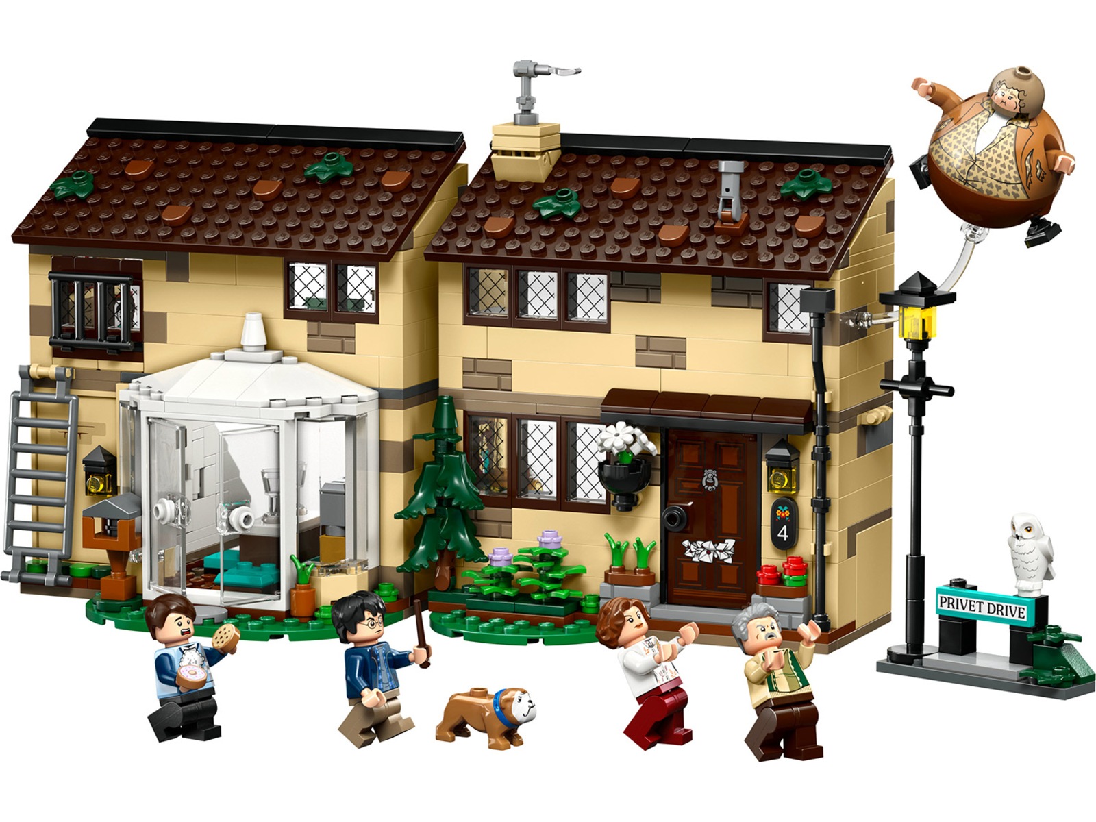LEGO Harry Potter Privet Drive: snabbare Marges besök 76451 LEGO