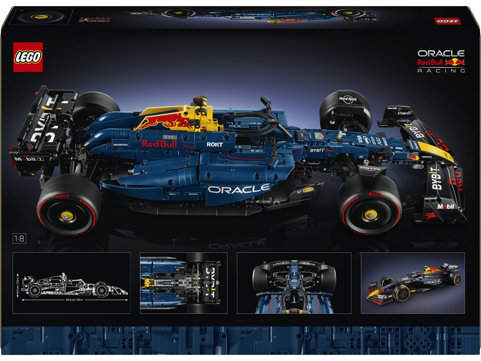 LEGO Technic Oracle Red Bull Racing RB20 F1-bil 42206 LEGO