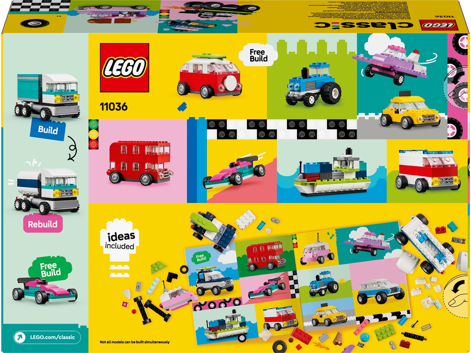 LEGO Classic Kreativa fordon 11036 LEGO