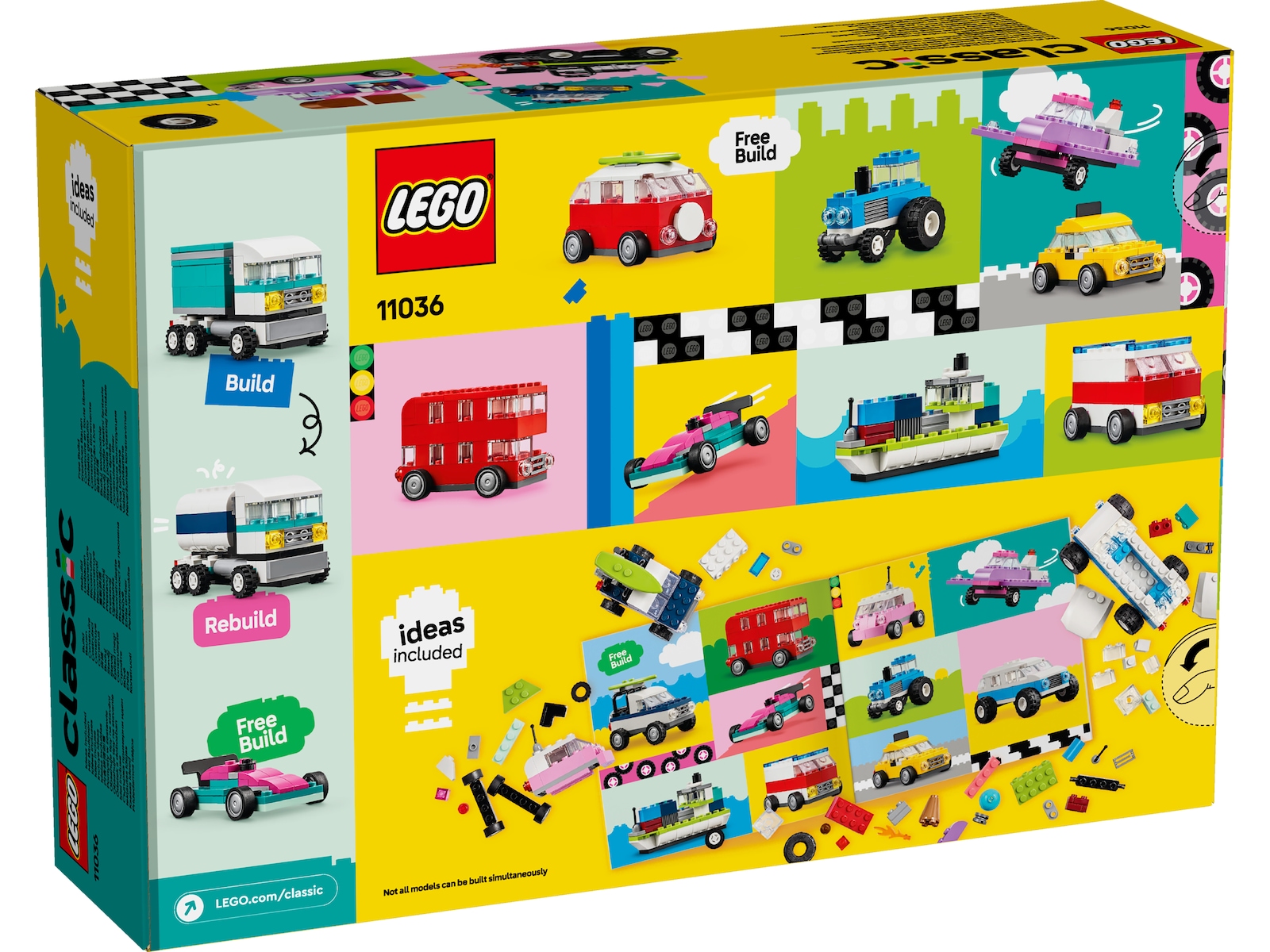 LEGO Classic Kreativa fordon 11036 LEGO