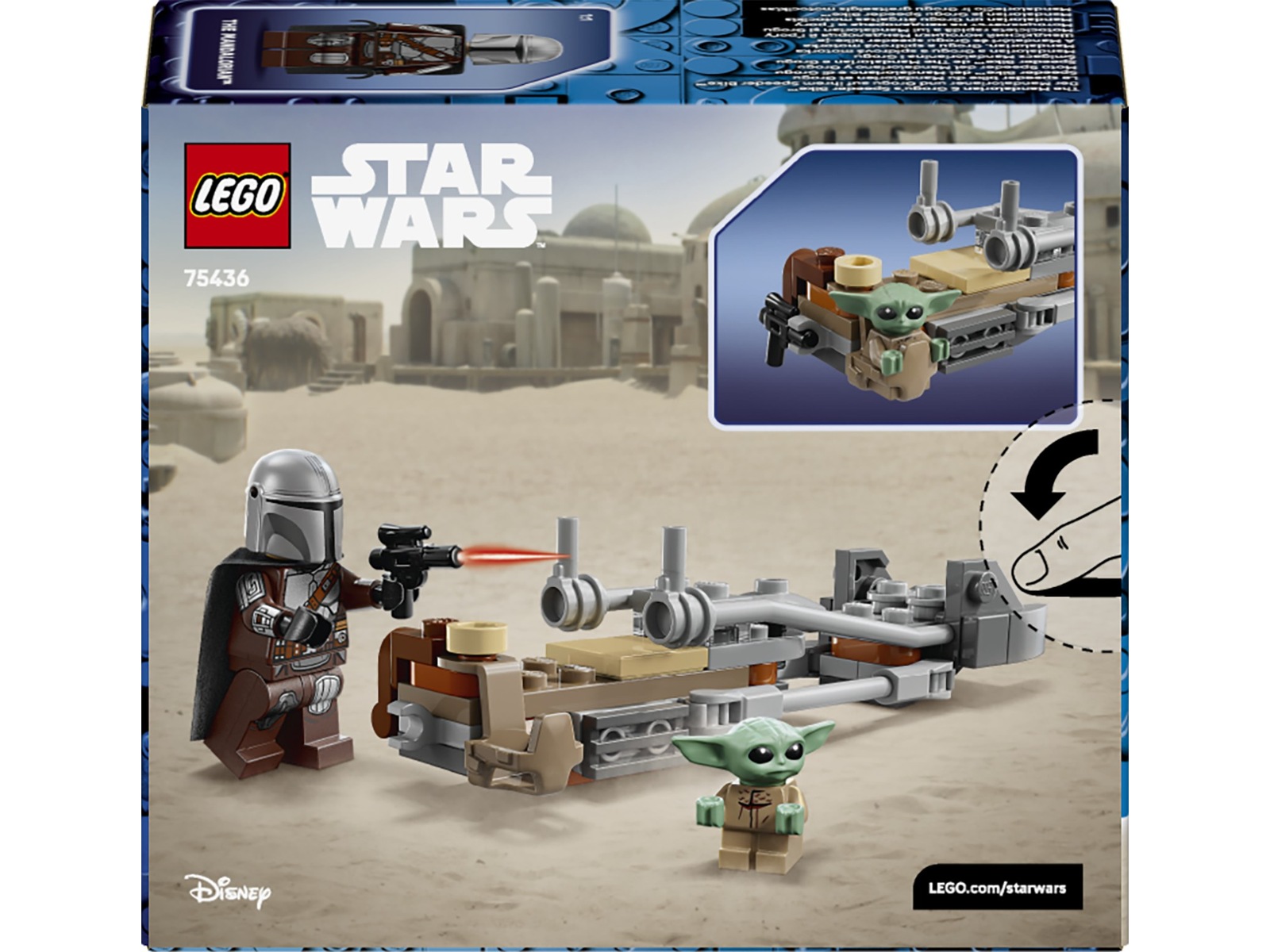 LEGO Star Wars The Mandalorian & Grogus Speeder Bike 75436 LEGO