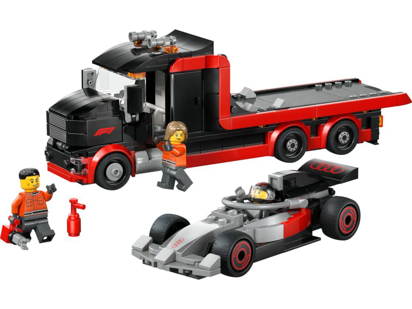 LEGO City F1 uppvisningsbil med Audi F1 racerbil 60493 LEGO
