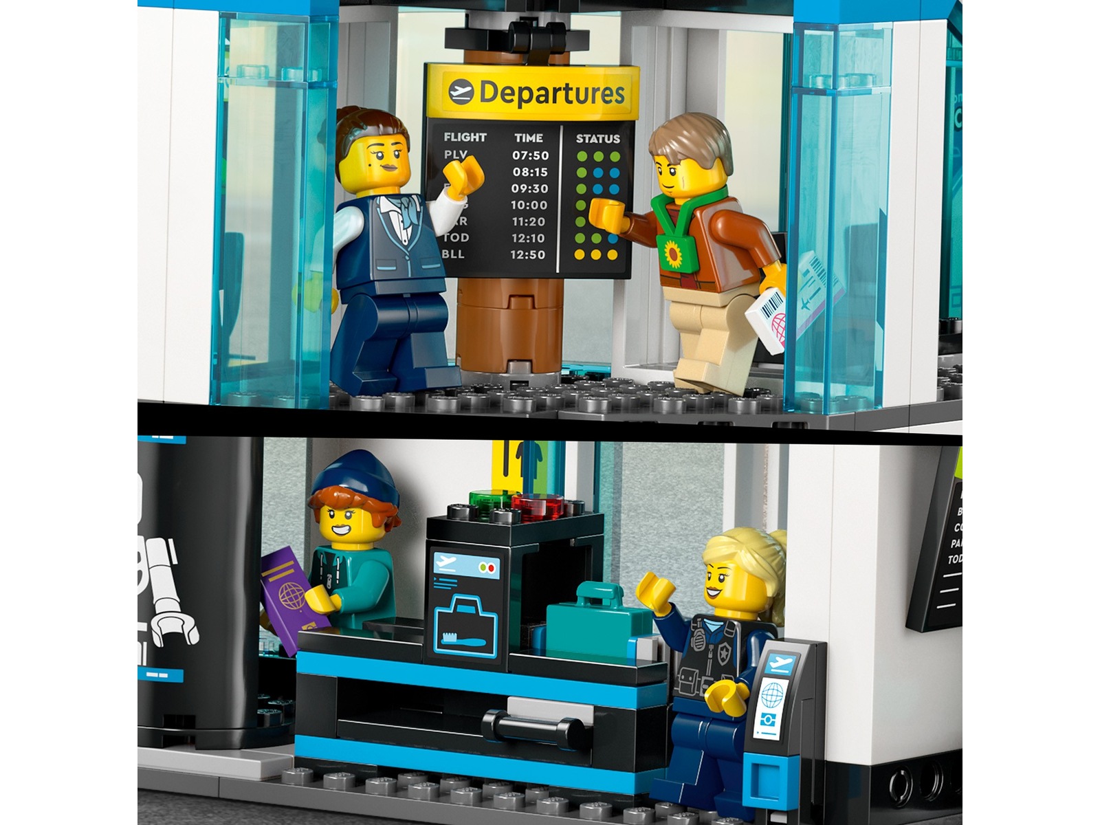 LEGO My City ljusplats och flygplan 60502 LEGO