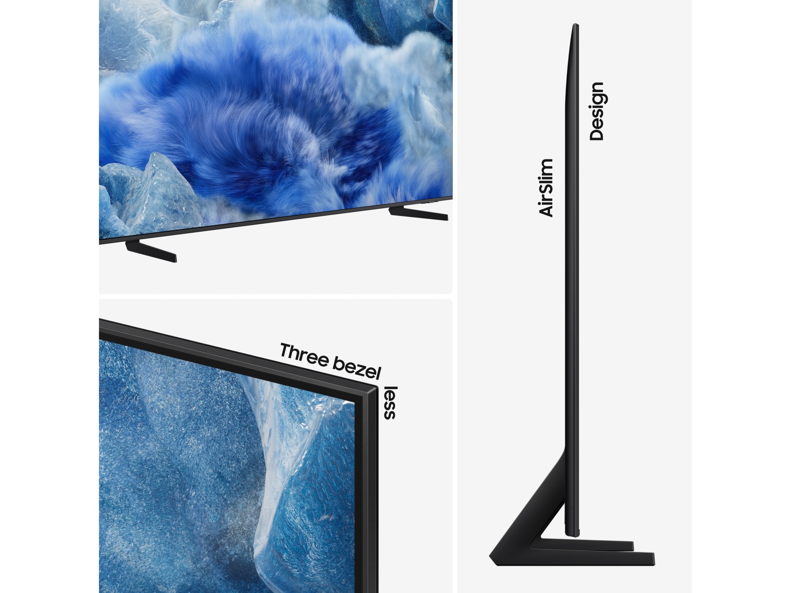 Samsung 55" Q8FA QLED 4K Smart TV (2025) + soundbar 50 - 59 tums TV