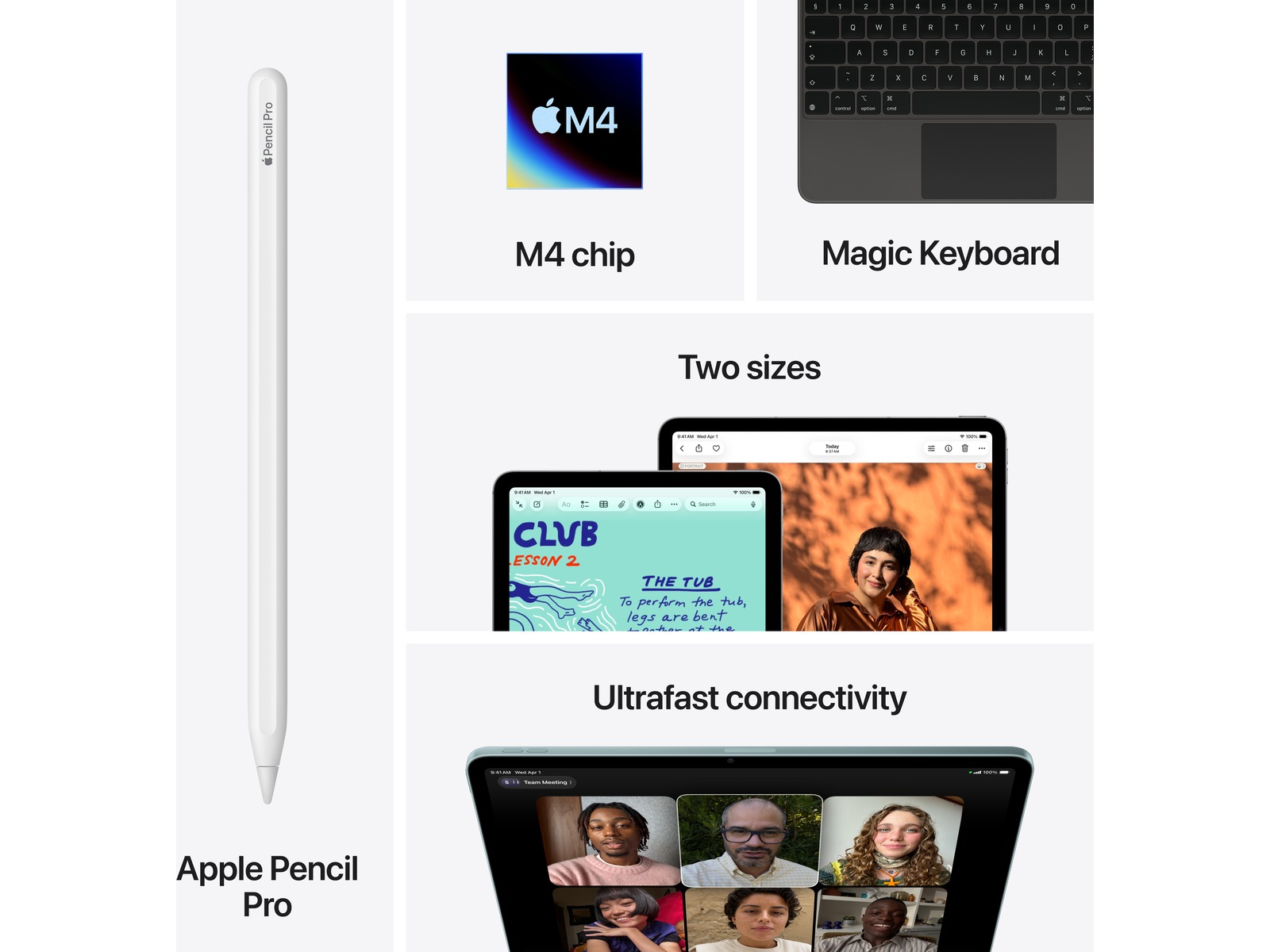 iPad Air 11" (2026) 5G 128GB (blå) Surfplattor