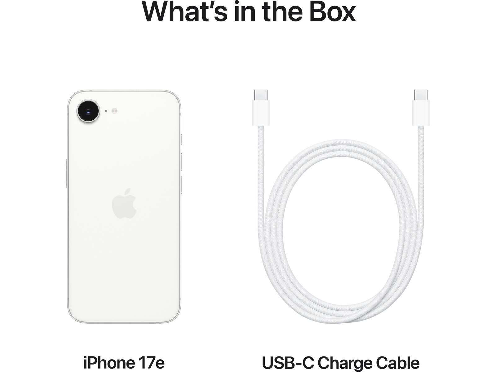iPhone 17e 512GB (vit) Mobiltelefoner