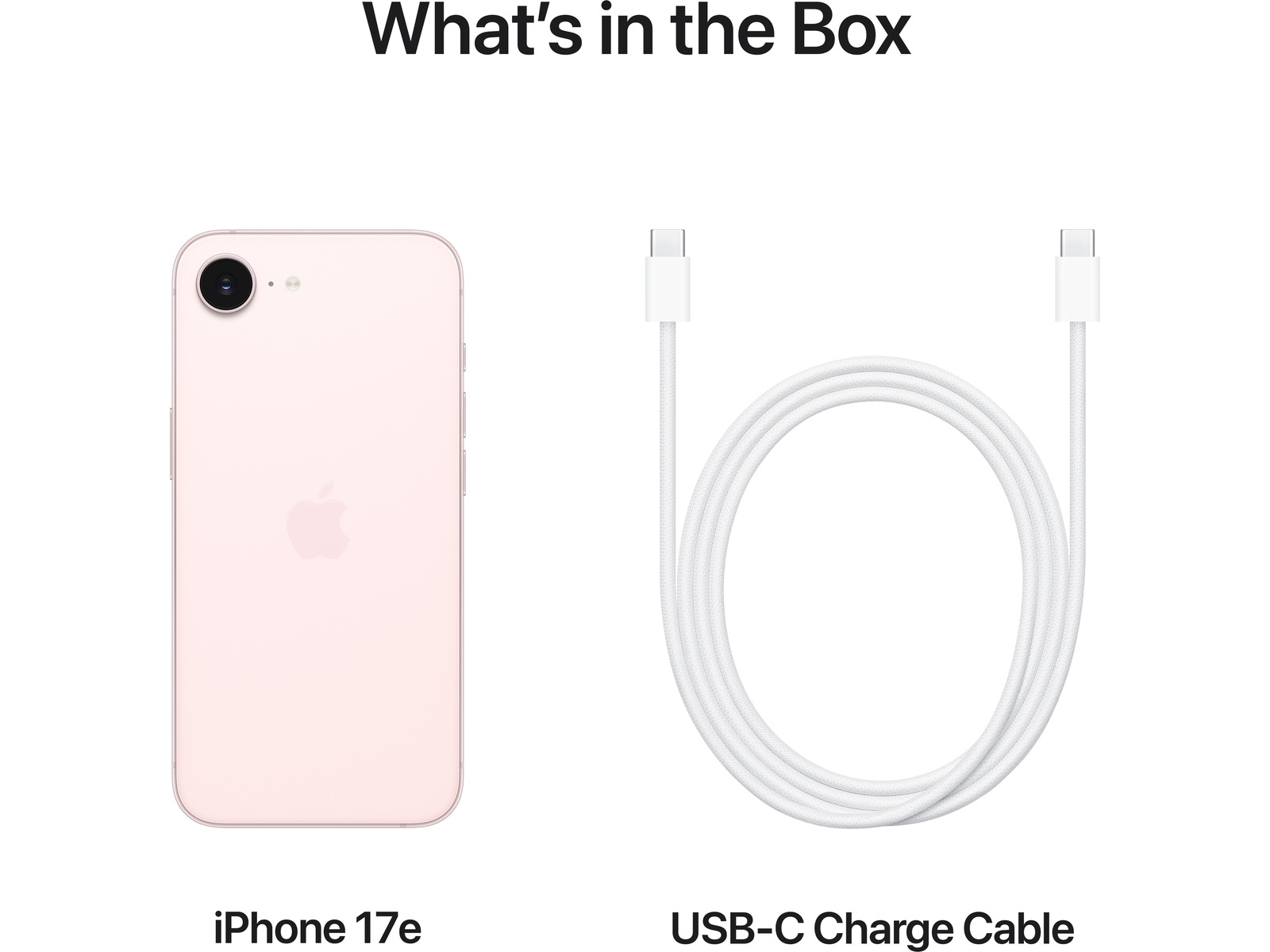 iPhone 17e 256GB (mjuk rosa) Mobiltelefoner