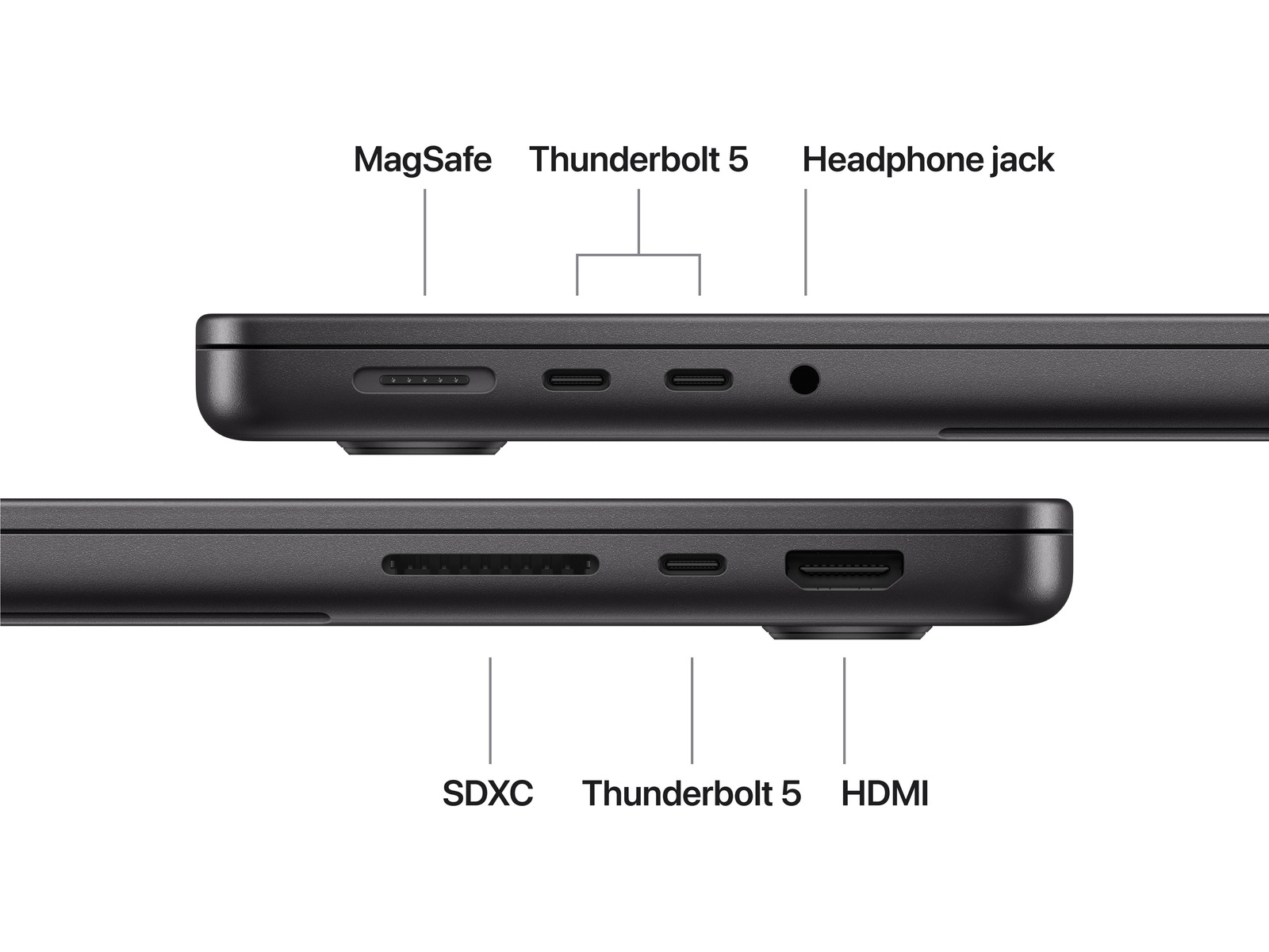 MacBook Pro 14 M5 Max (2026) 2TB (rymdsvart) Datorer - Bärbara / laptop