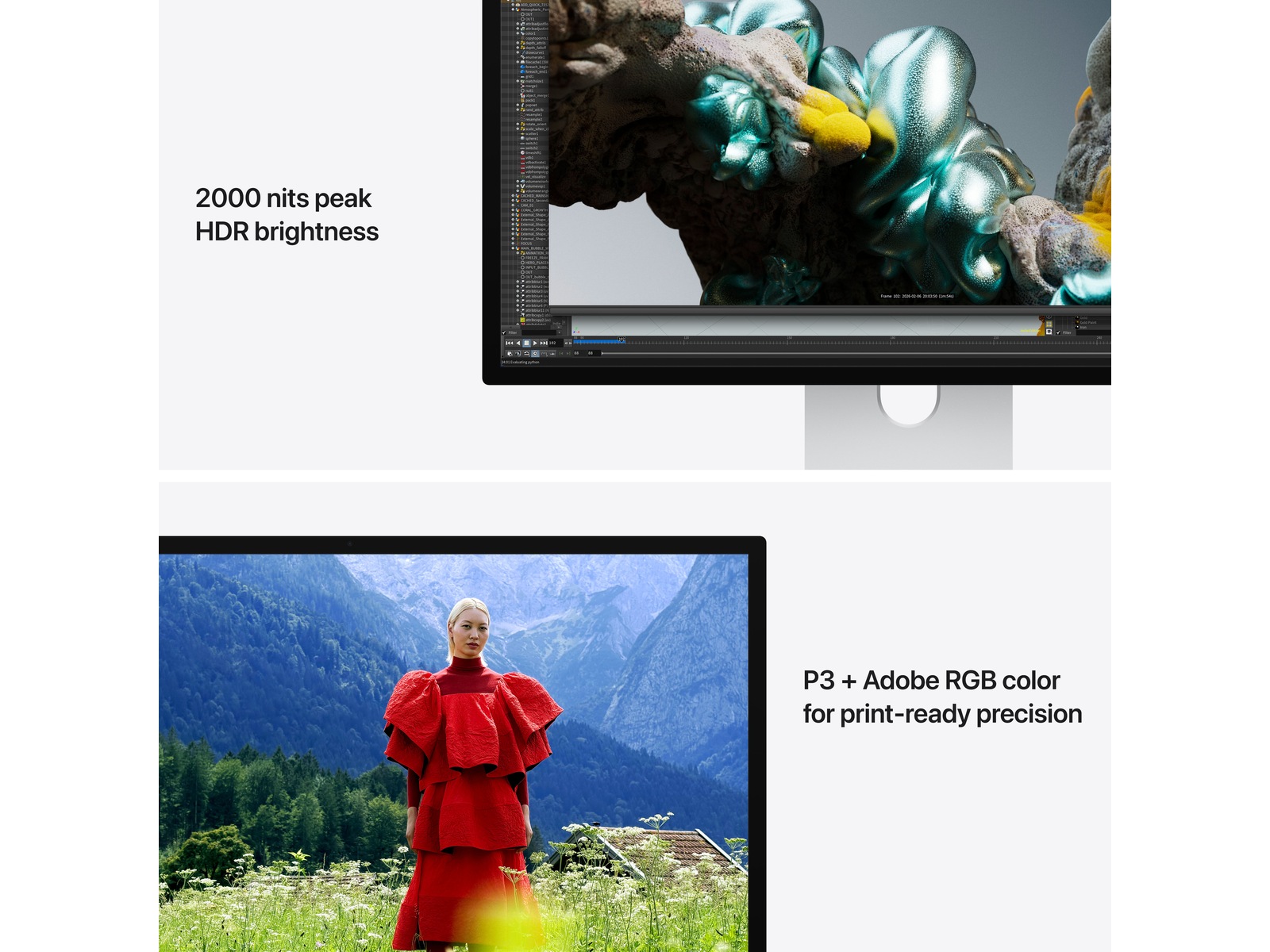 Apple Studio Display XDR (2026) Standardglas - VESA-fäste (utan stativ) Datorskärm