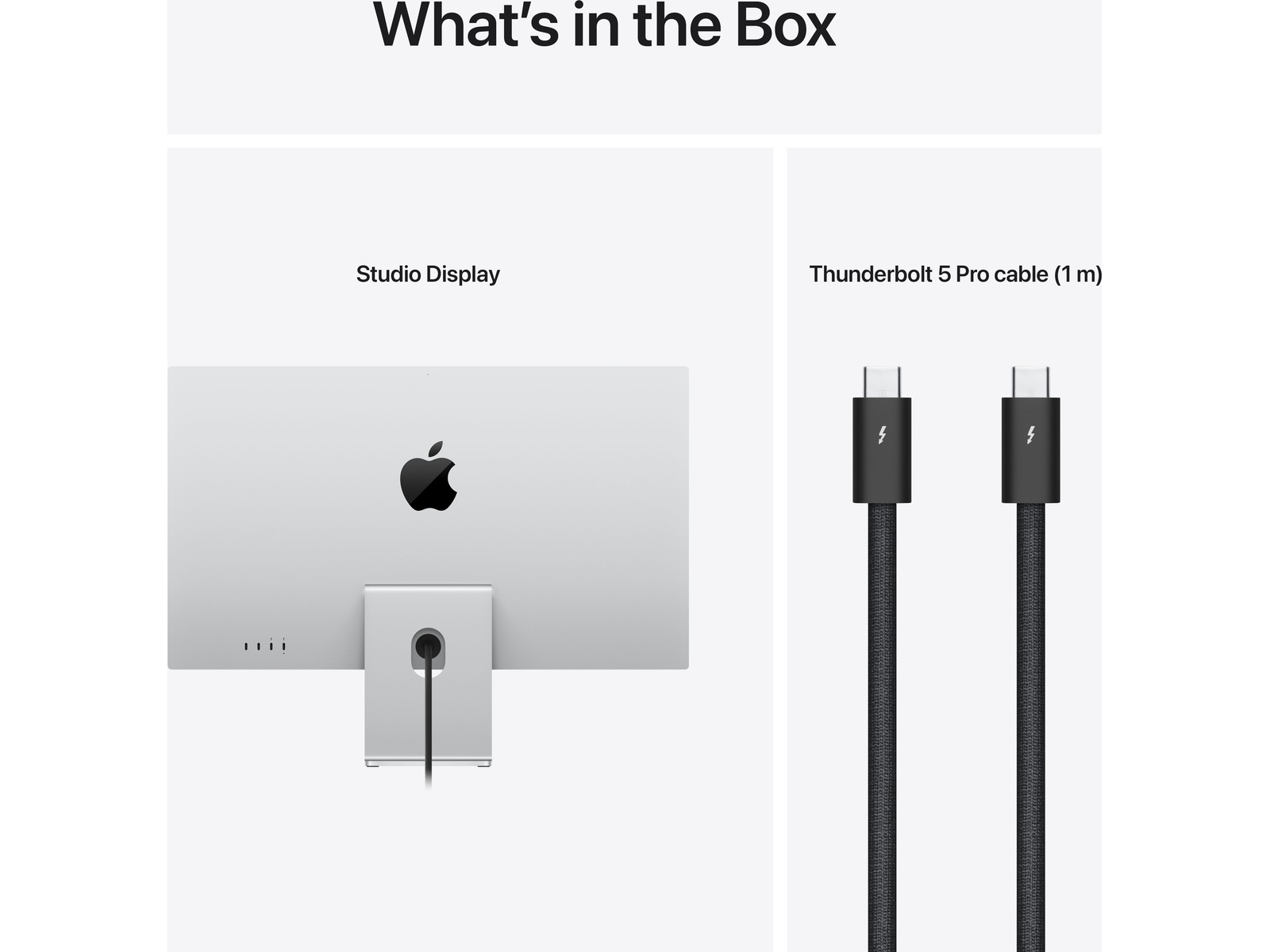 Apple Studio Display (2026) Nano-texturglas - stativ med vinkeljustering Datorskärm