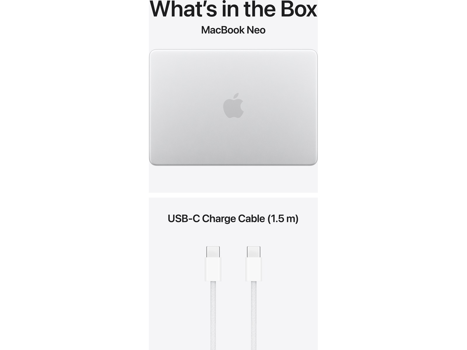 MacBook Neo 13" A18 Pro (2026) 256GB (silver) Datorer - Bärbara / laptop
