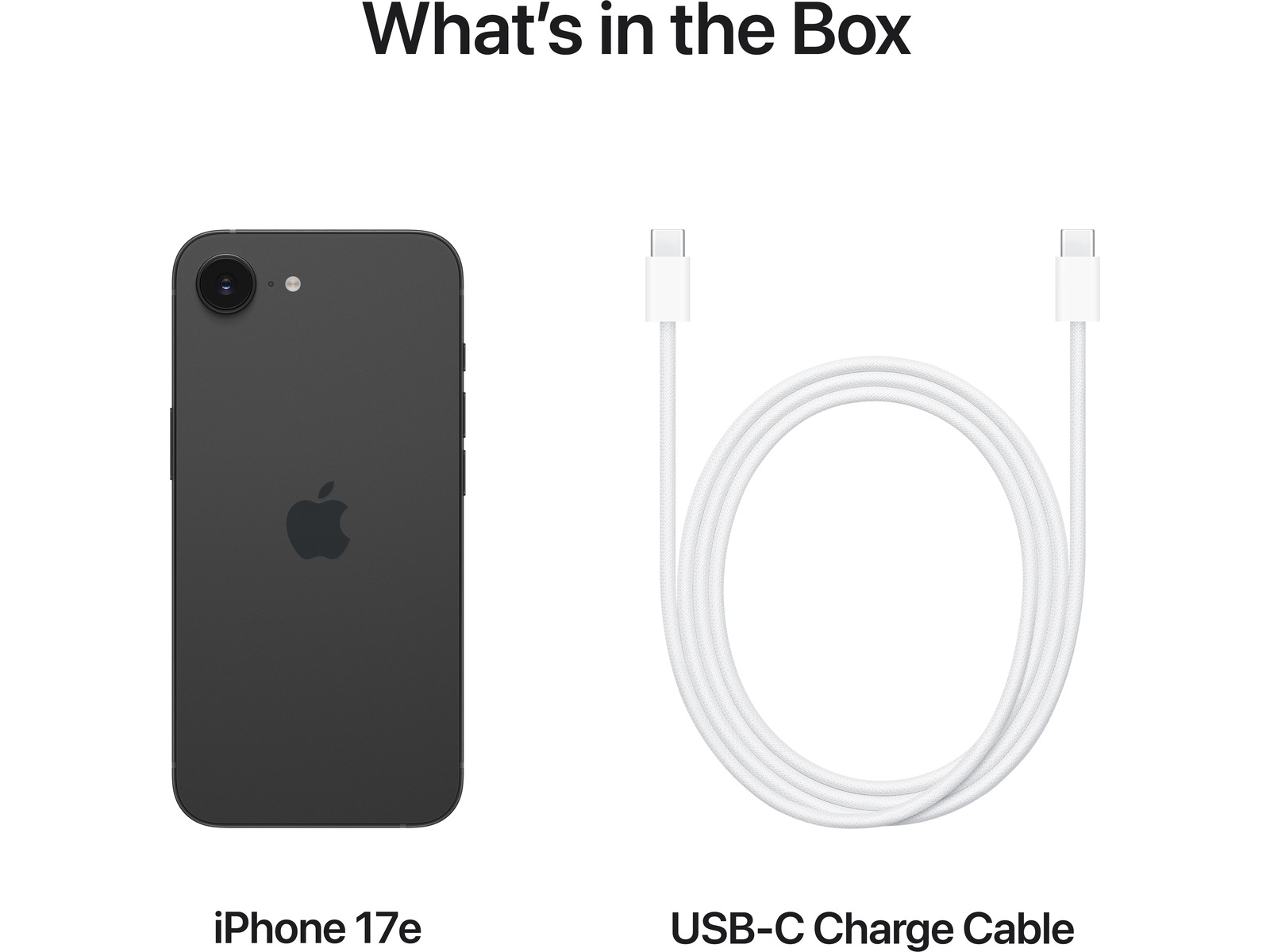 iPhone 17e 512GB (svart) -B-Grade Demo mobiltelefoner