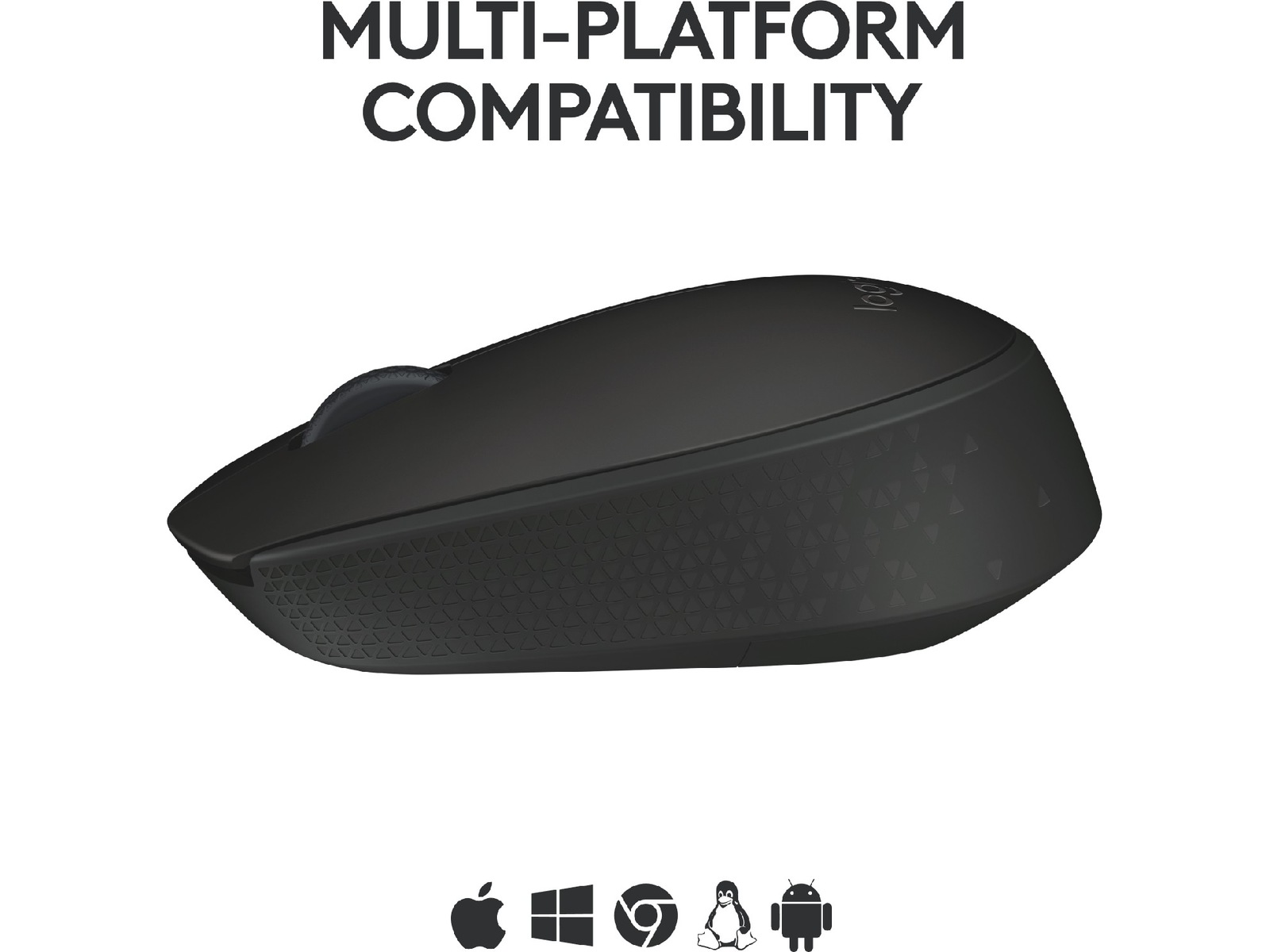 Logitech B170 Trådlös Mus Svart Mus