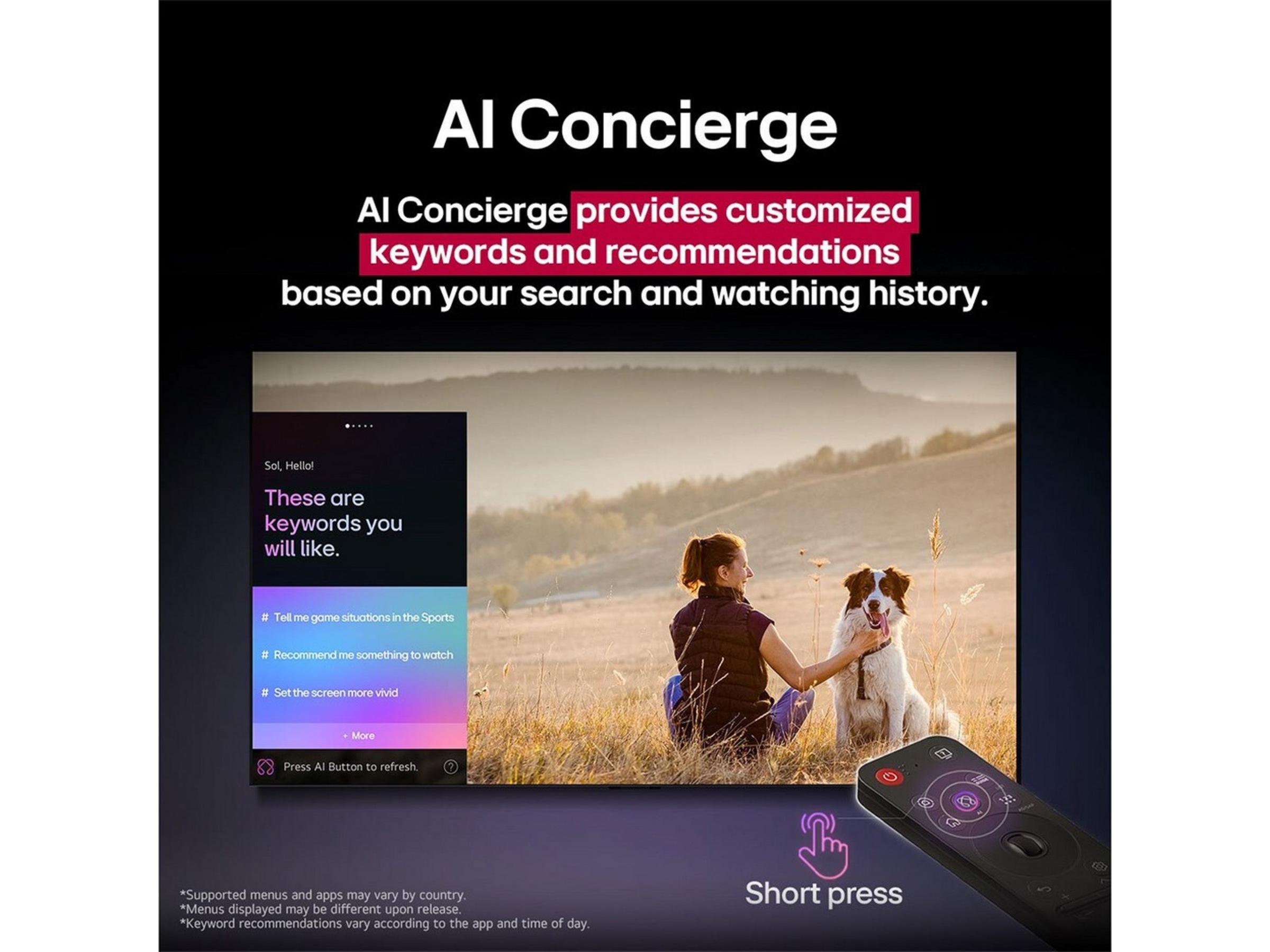 LG 86'' NANO81 NanoCell AI 4K Smart TV (2025) Över 80 tums TV