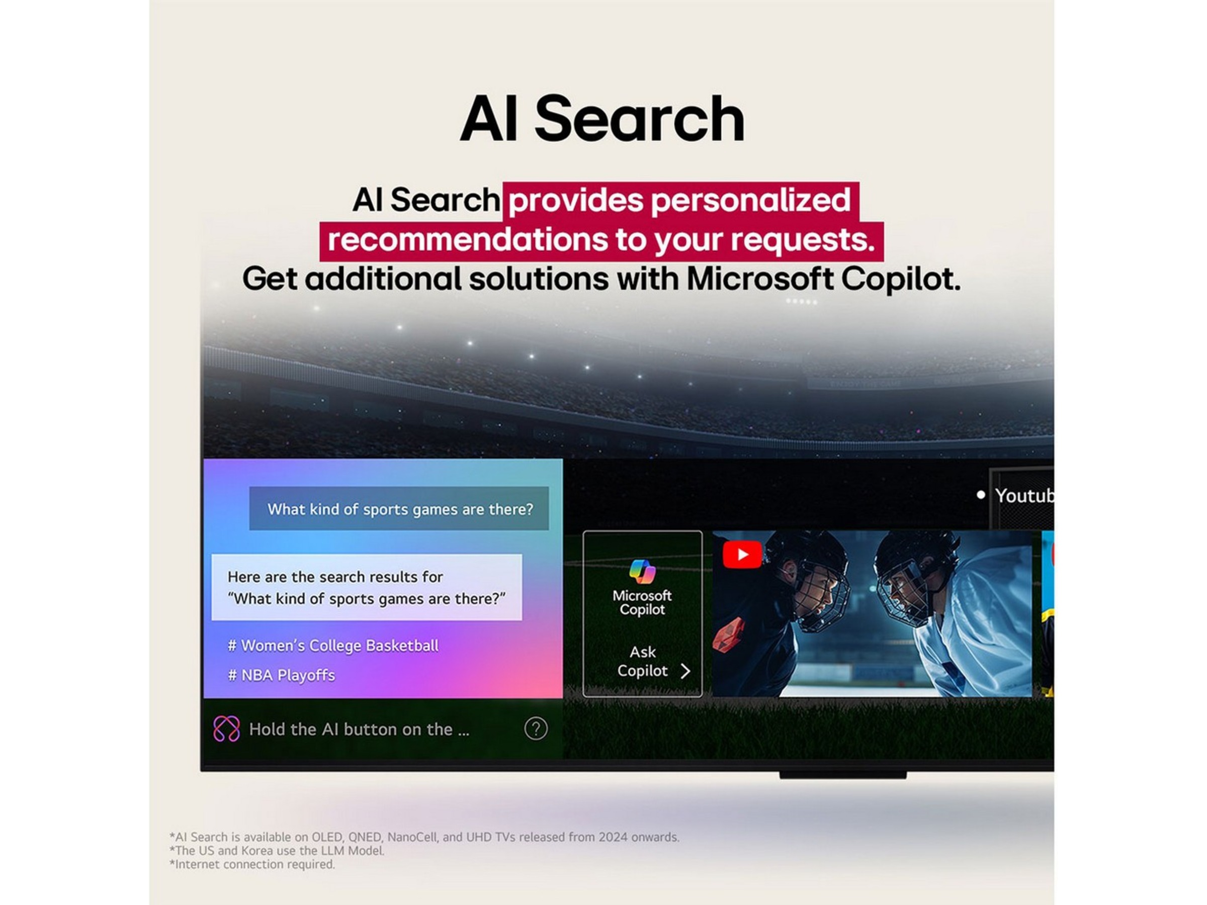 LG 86'' NANO81 NanoCell AI 4K Smart TV (2025) Över 80 tums TV