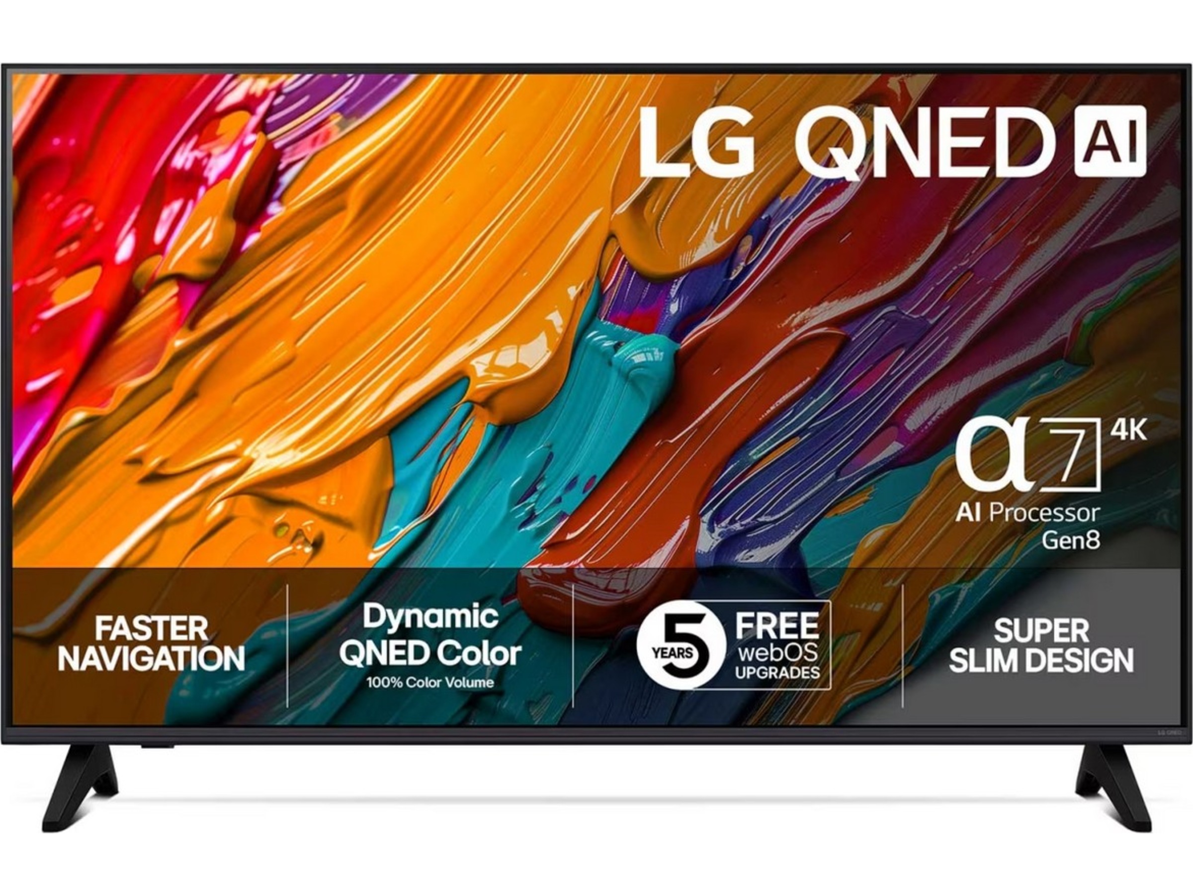 LG 65'' QNED7E AI 4k Smart TV 65QNED7EA6B (2025) 60 - 69 tums TV