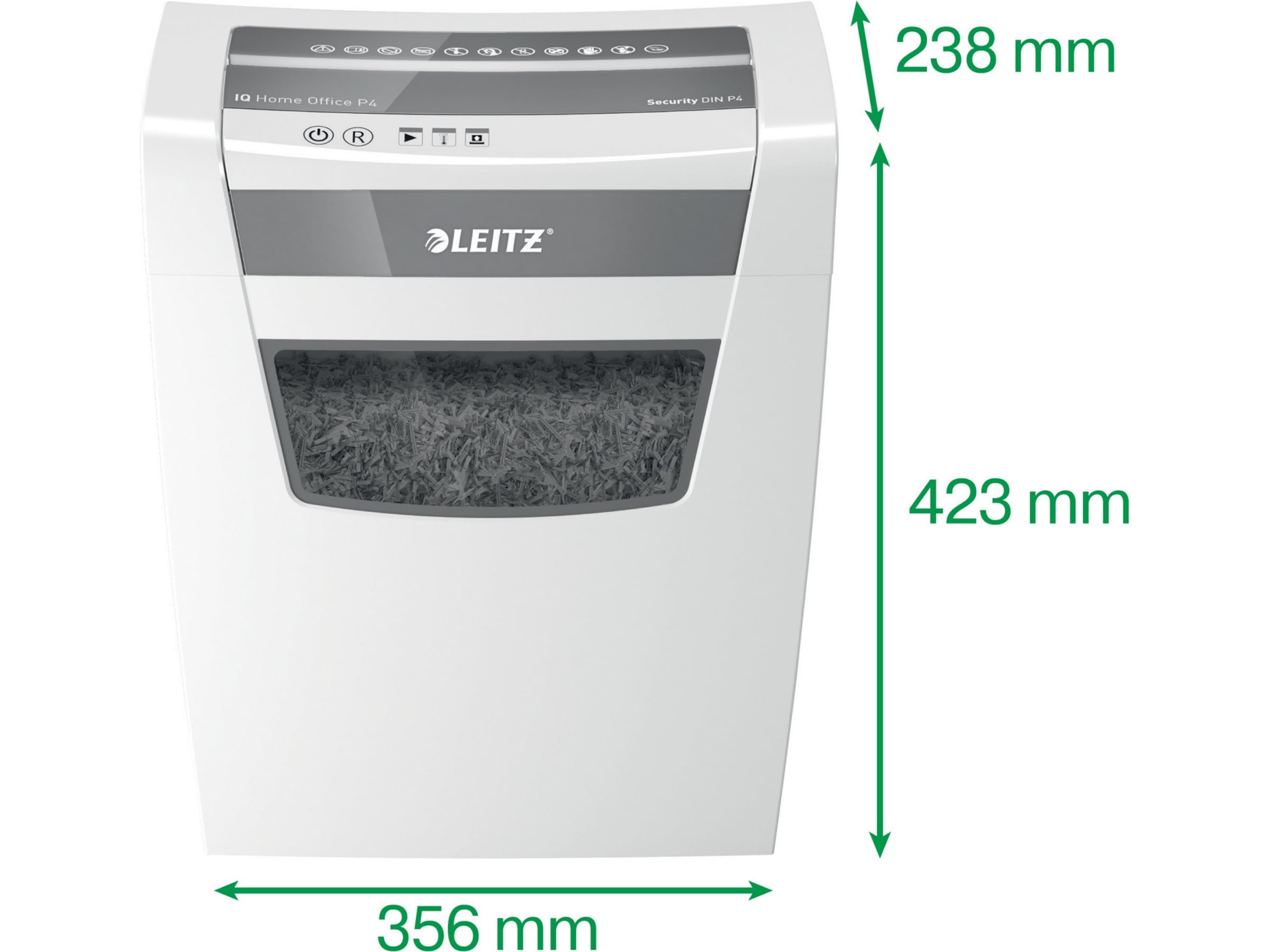 Leitz dokumentforstörare IQ Home P4 Dokumentförstörare