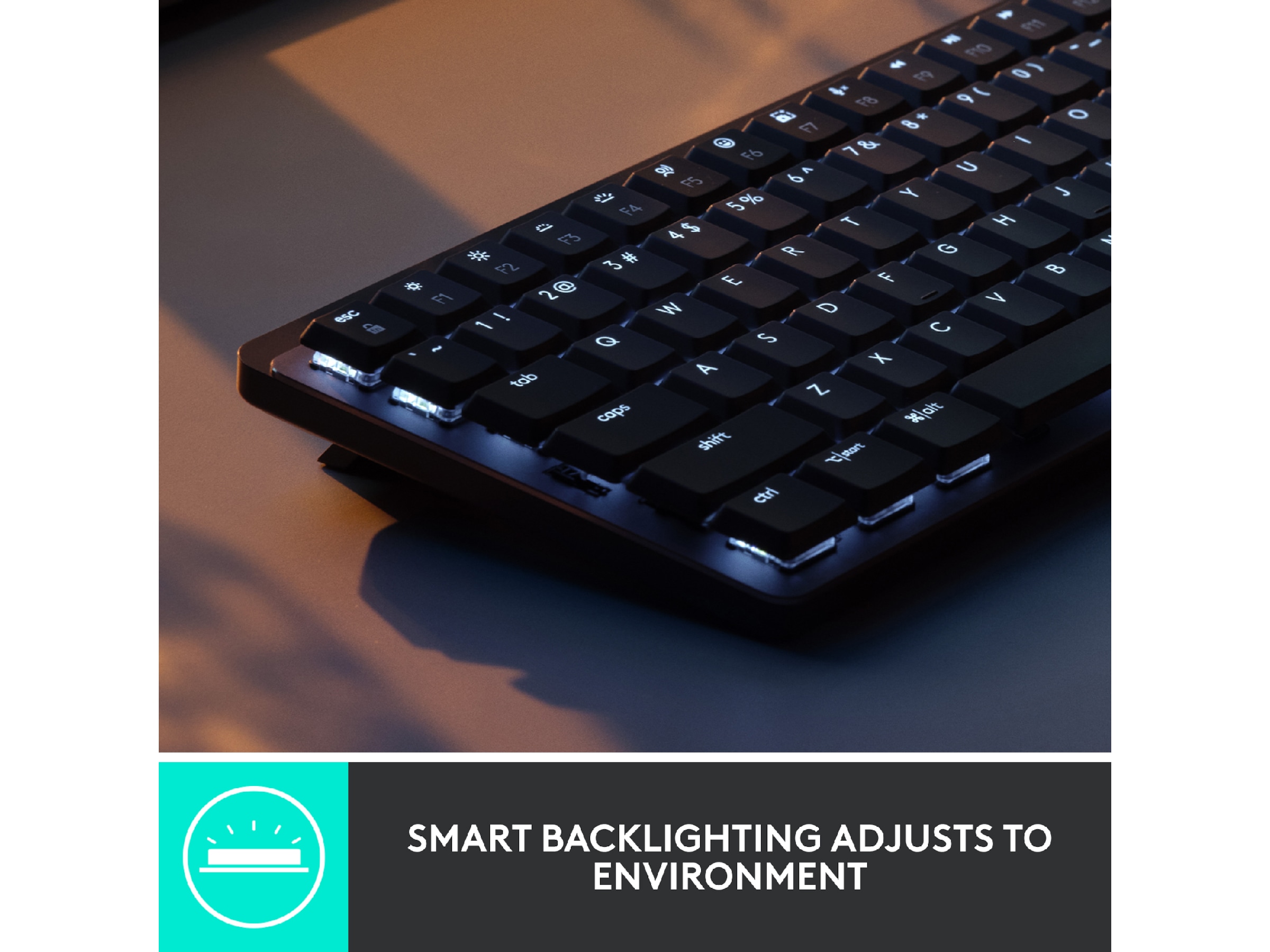 Logitech MX Mechanical Mini Minimalist Linear (graphite) Tangentbord