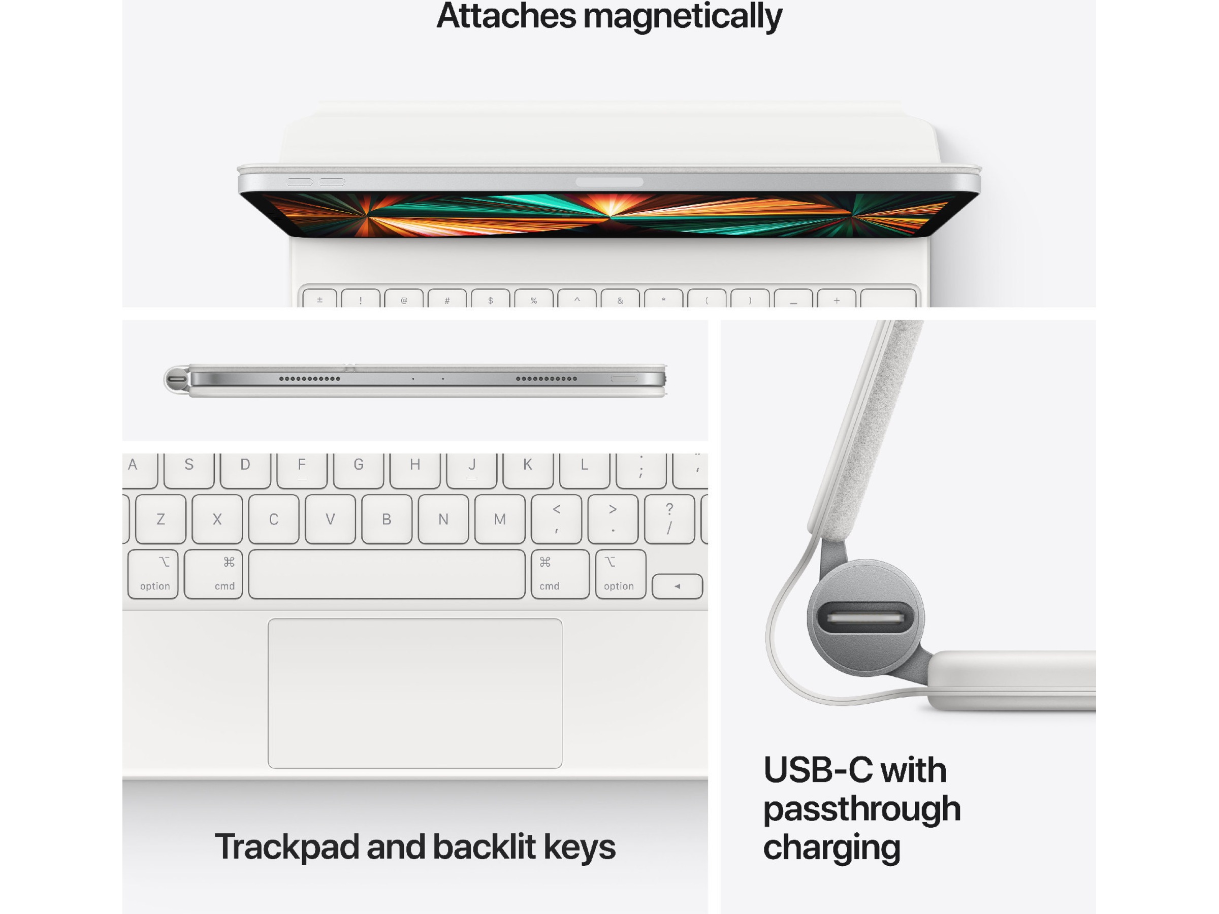 Apple iPad Pro 11" Magic Keyboard 11 (svart) Tangentbord och pennor