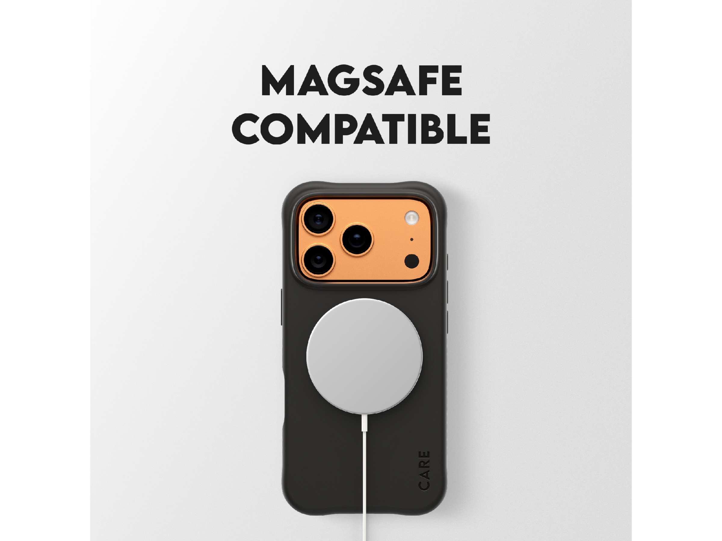 PanzerGlass CARE iPhone 17 Pro Samba Hardcase skal (svart) Skydd