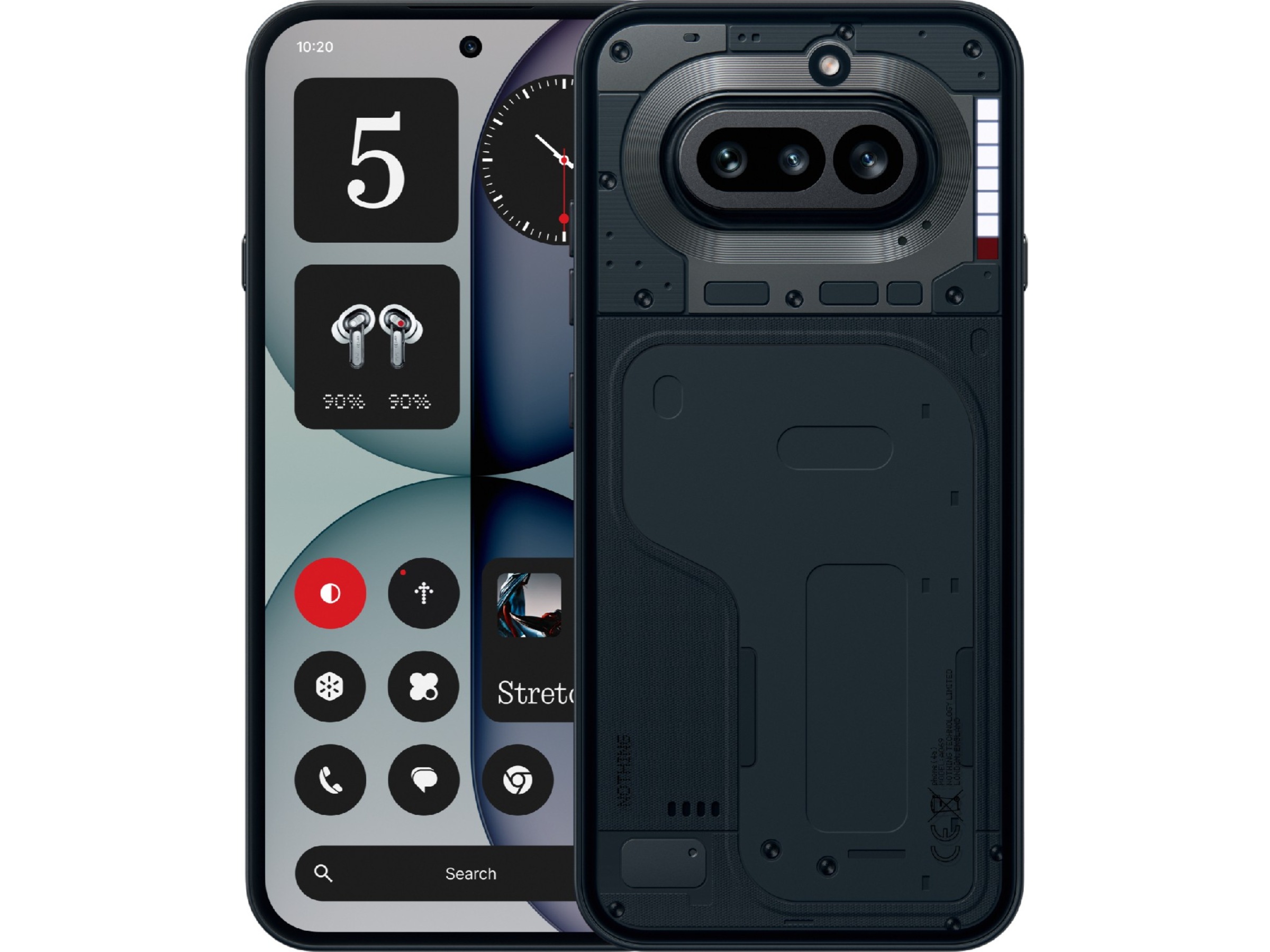 Nothing Phone (4a) 256GB (svart) Mobiltelefoner