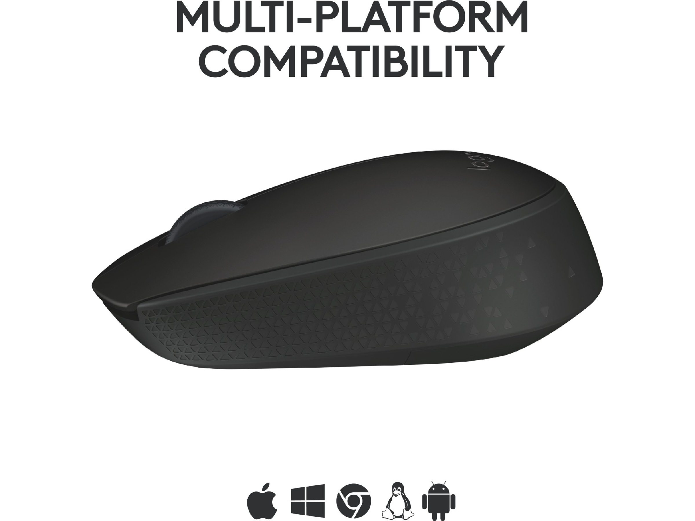 Logitech B170 Trådlös Mus Svart Mus