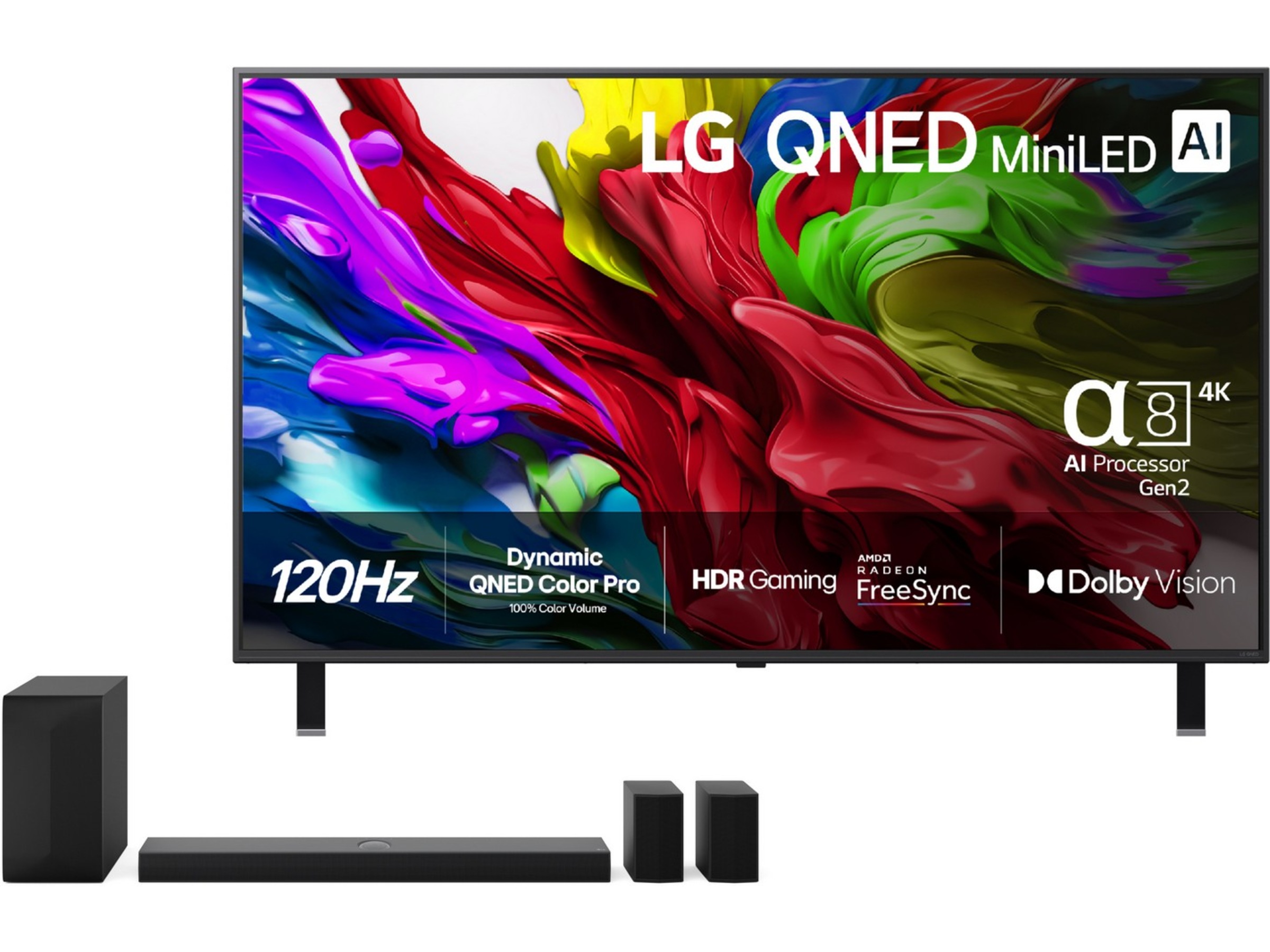LG 55'' QNED85 evo AI MiniLED 4k Smart TV (2025) 50 - 59 tums TV