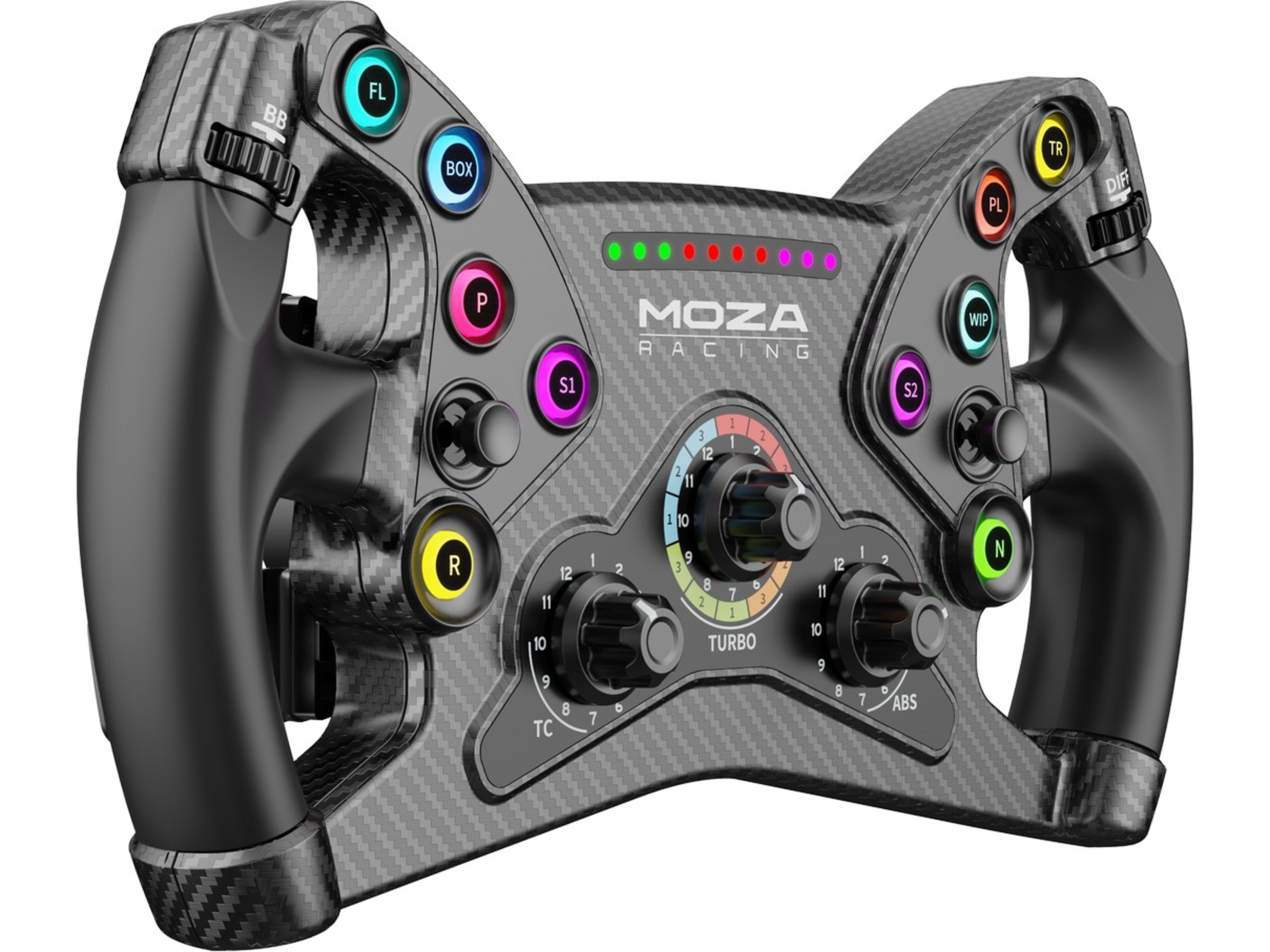 Moza Racing KS Formula Rat Ratt & pedaler