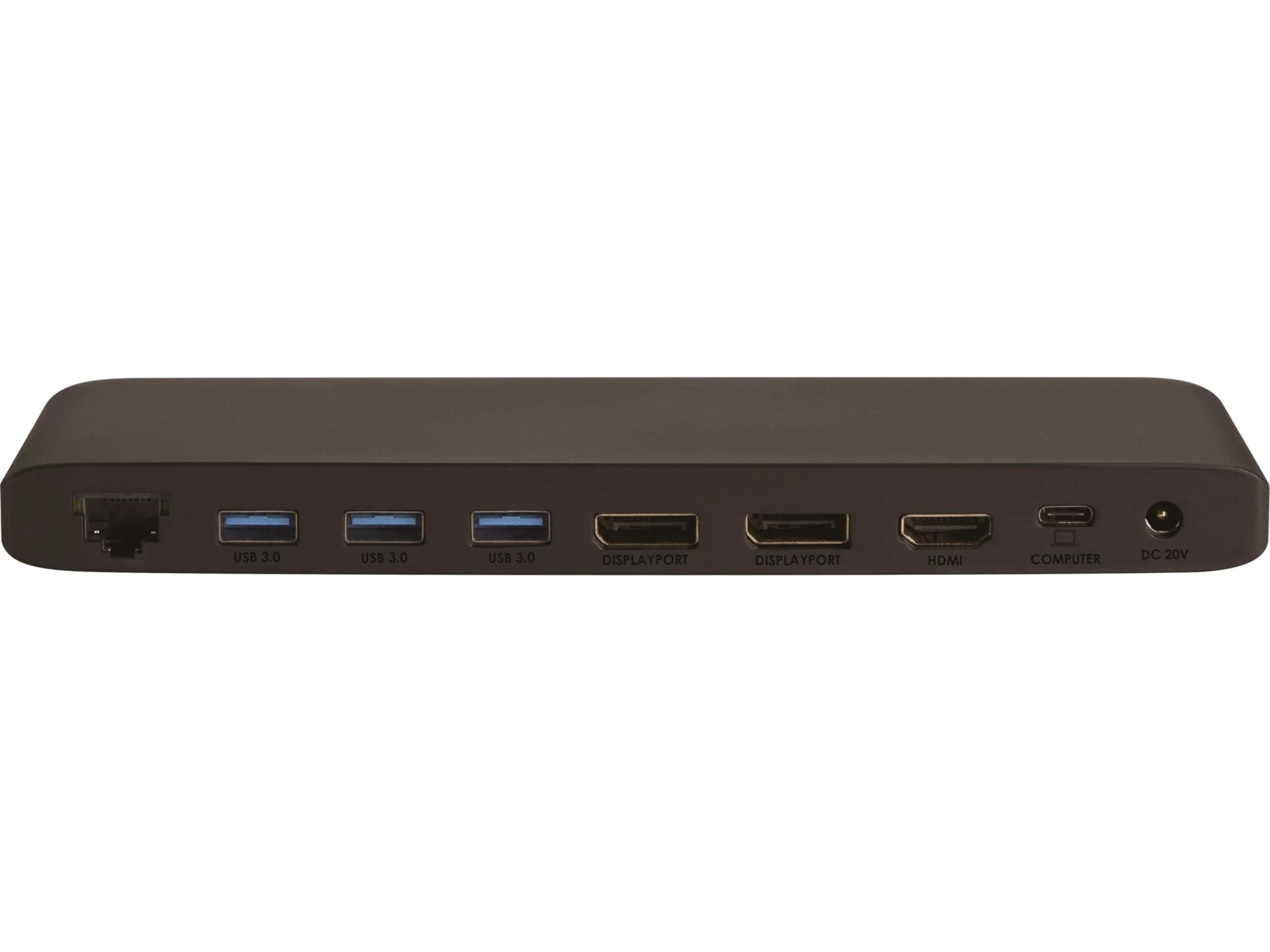 Andersson USB-D3000 USB-C 4K dockningsstation (svart) Dockningsstation och USB-hub