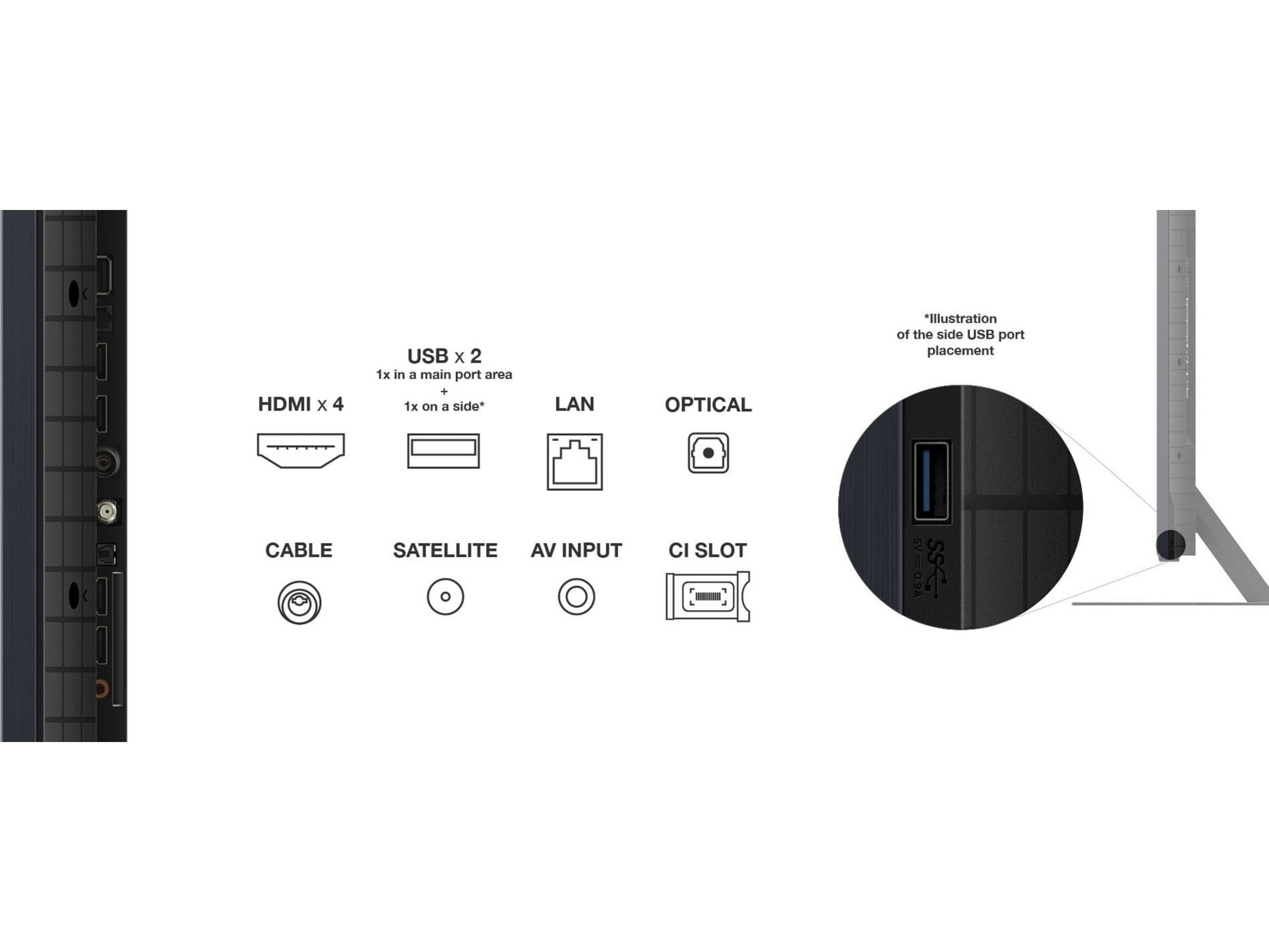 TCL 85" 85C855 QLED Pro 4K Google TV 144Hz Över 80 tums TV