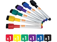 Nobo Whiteboard Marker Rexel Mini sorterad 6 färger Whiteboards
