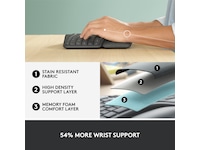 Logitech ERGO K860 Trådlös Tangentbord Tangentbord
